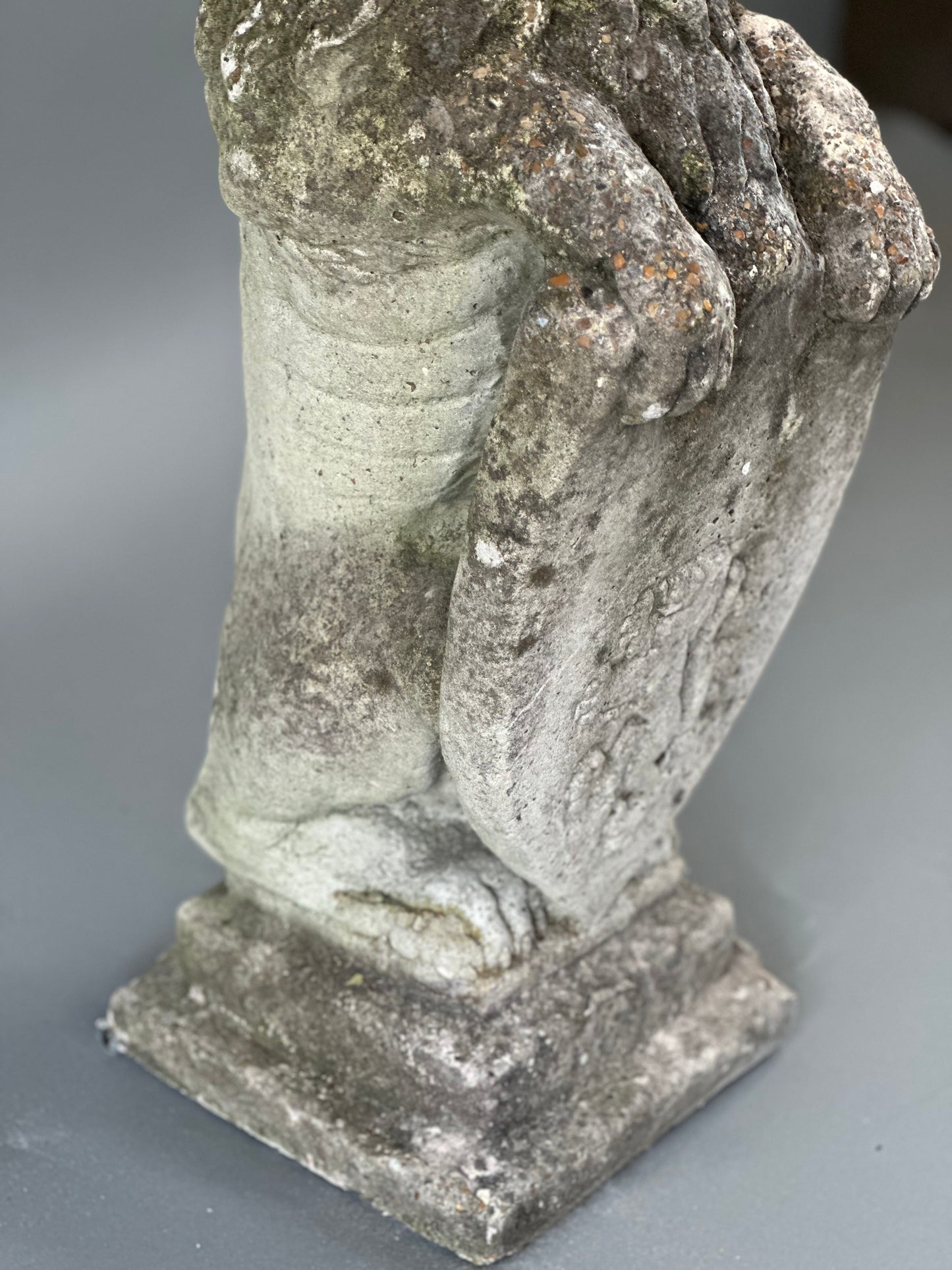 Stone Lion Sculpture - French c1880