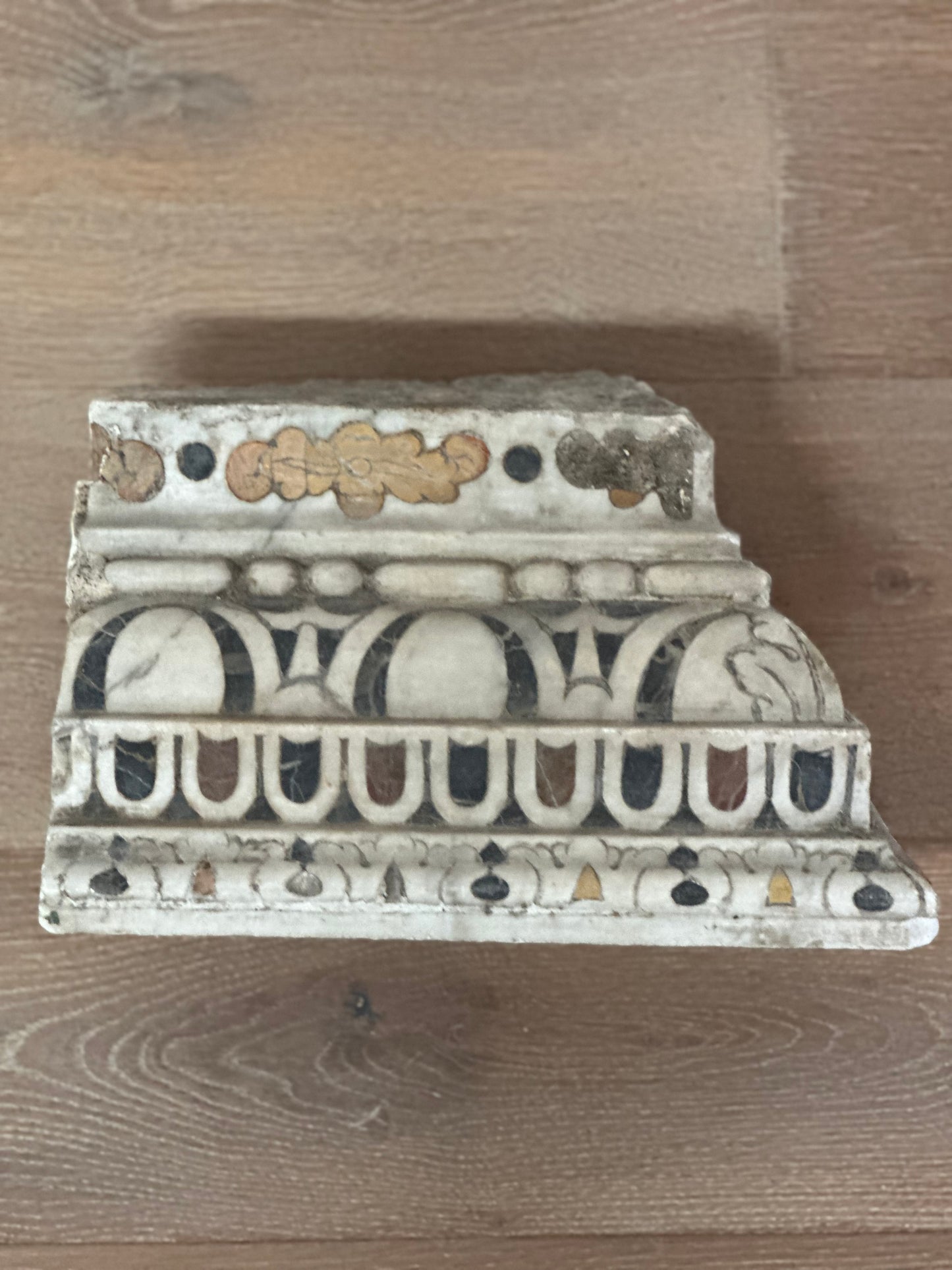 French Stone Decorative Element- 19th Century