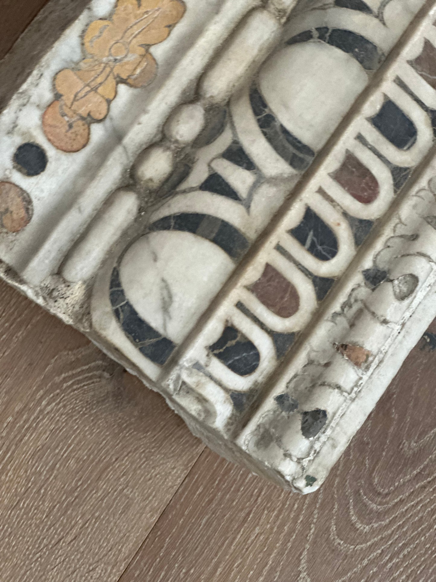 French Stone Decorative Element- 19th Century