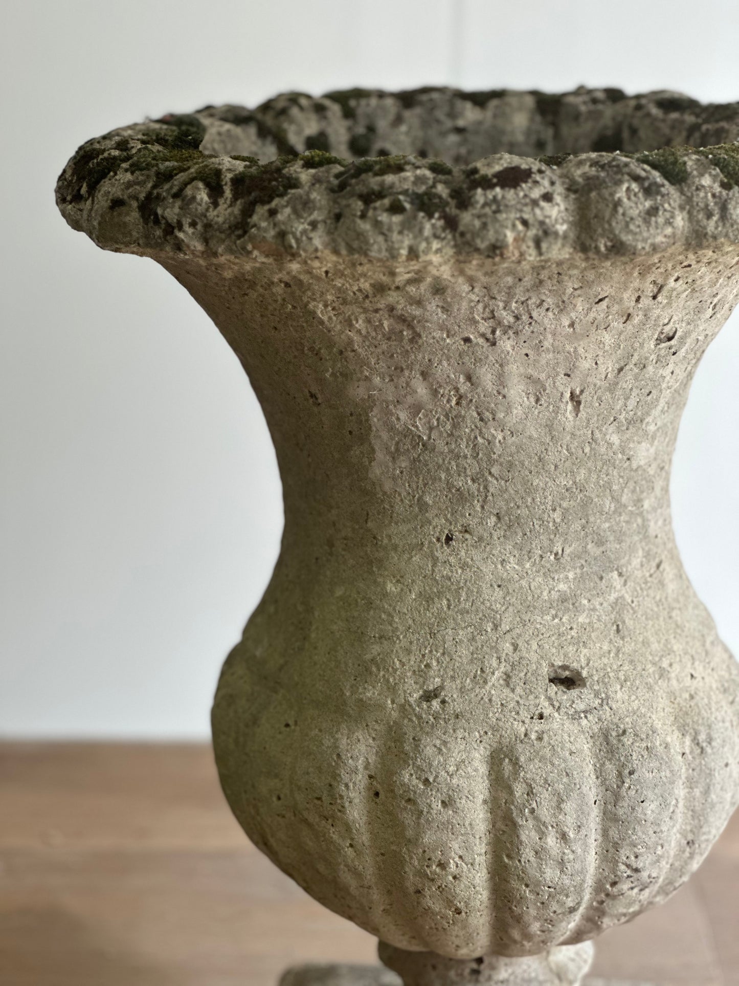 French Stone Tall Pot c1950