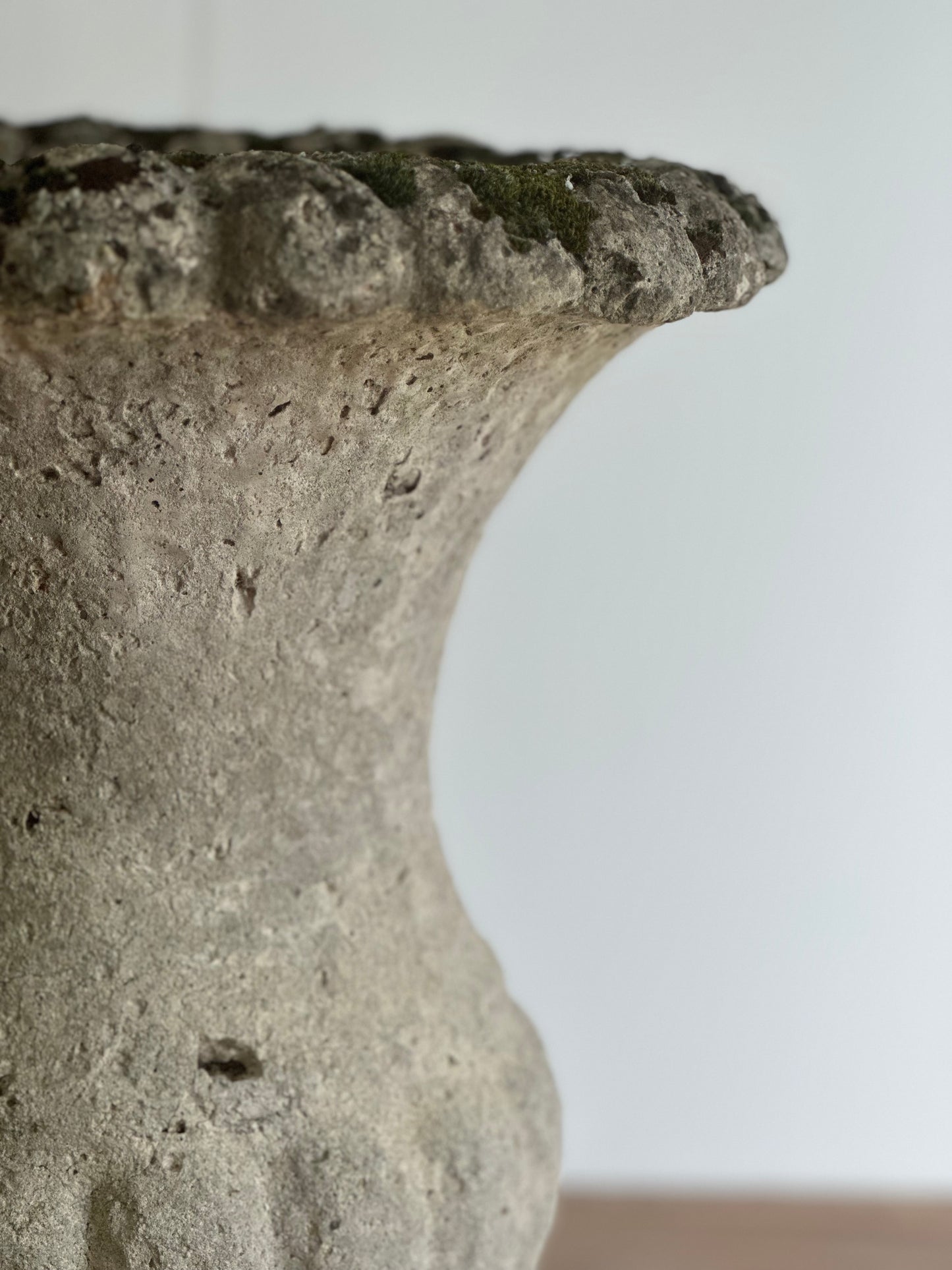 French Stone Tall Pot c1950