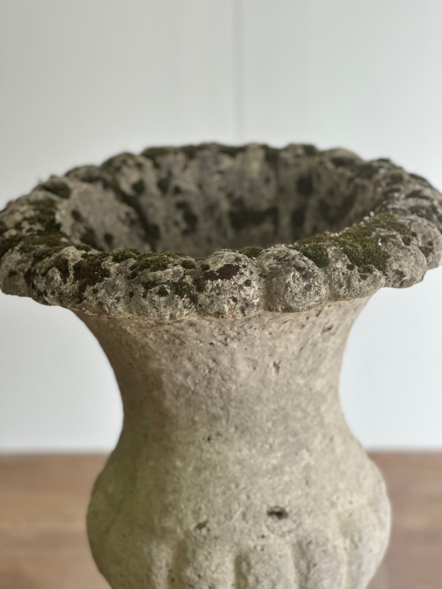French Stone Tall Pot c1950