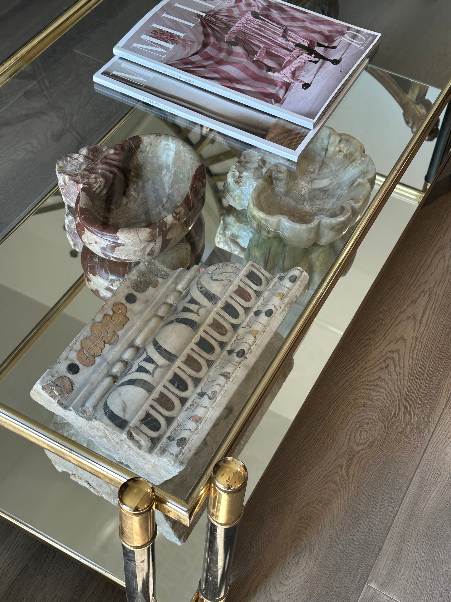 French Stone Decorative Element- 19th Century