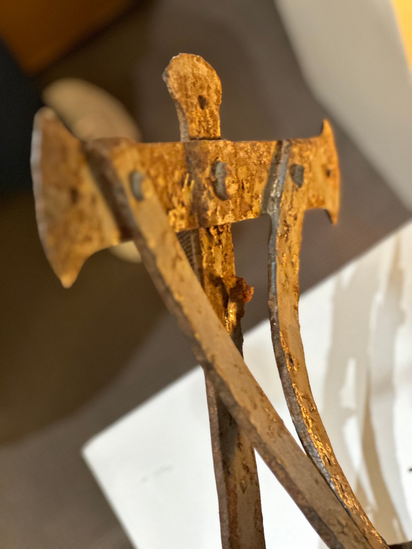 French Iron Pomegranate Lantern