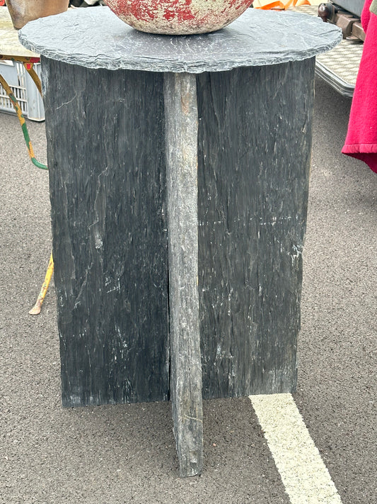 Belgium Blue Slate Tall Console