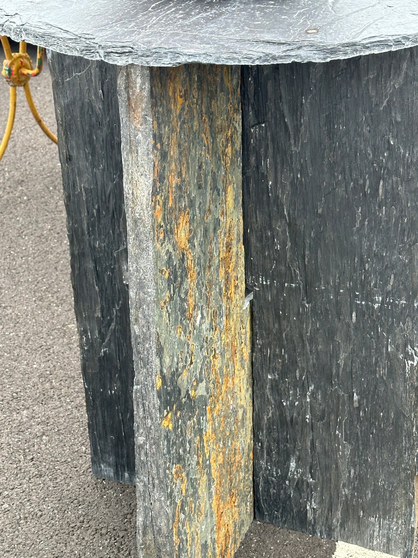 Belgium Blue Slate Tall Console