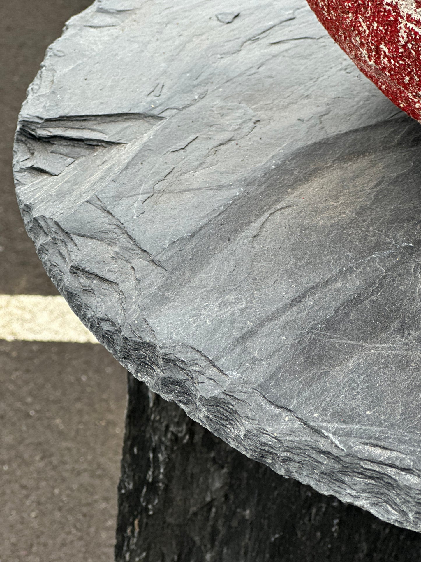 Belgium Blue Slate Tall Console