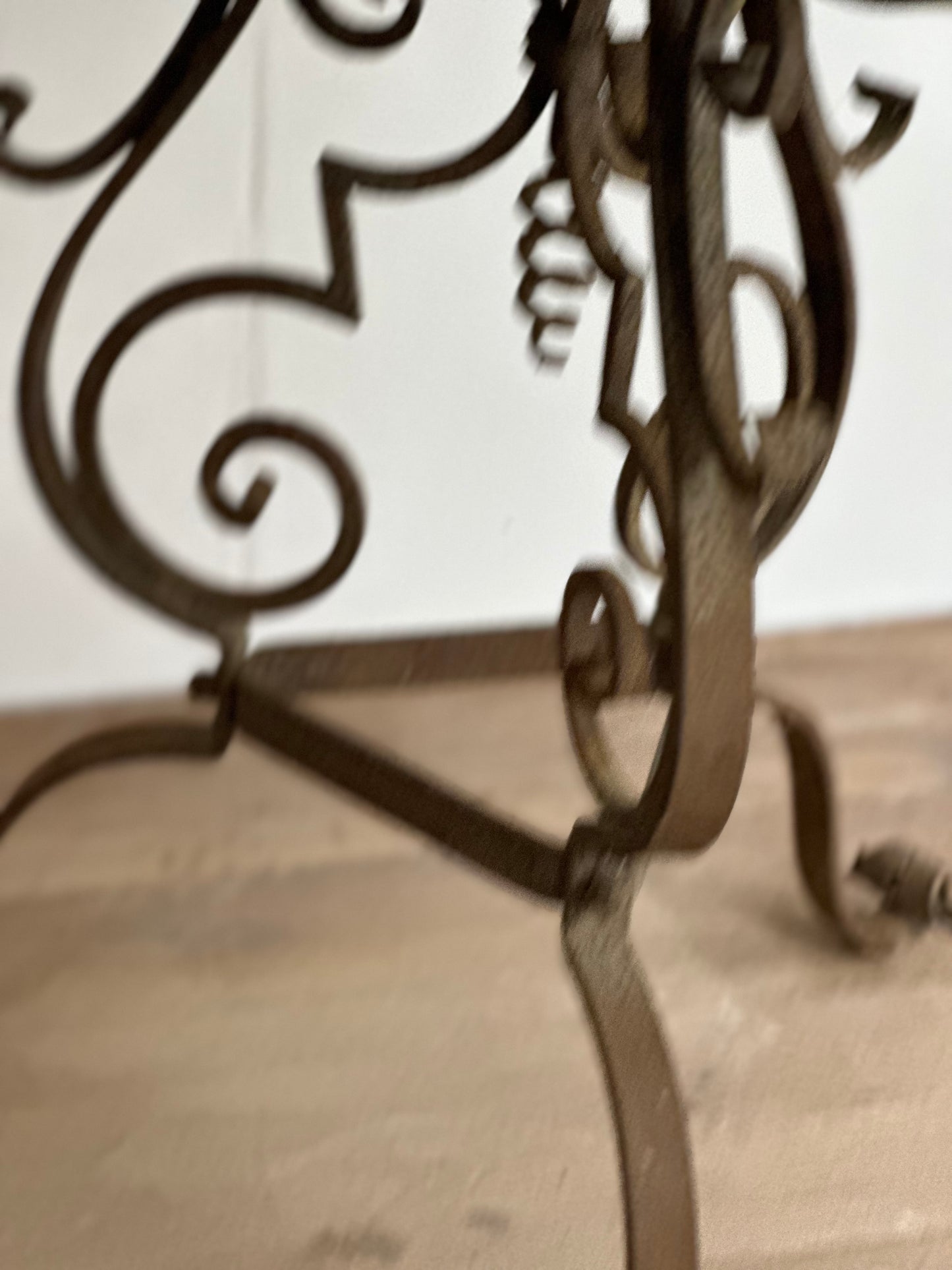 Copper Vessel On Iron Stand  c1880