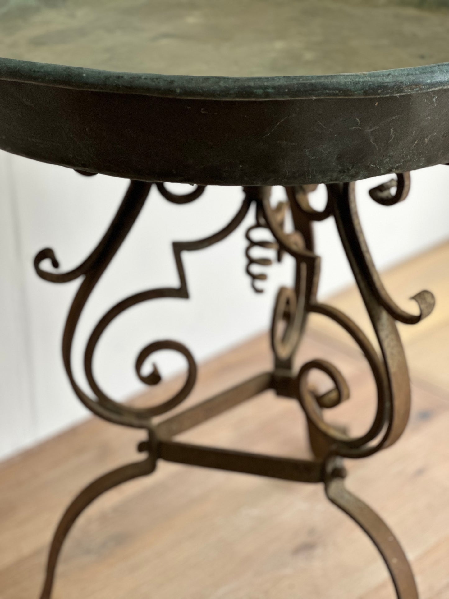 Copper Vessel On Iron Stand  c1880