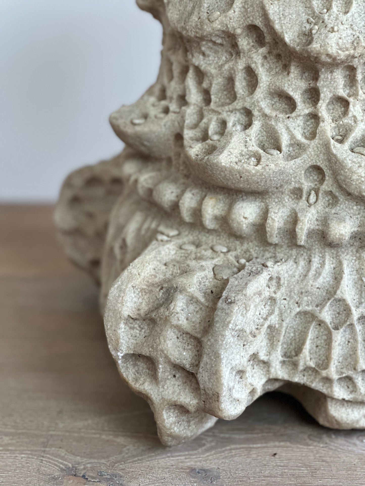 SOLD **Spanish Stone Architectural Element - Large