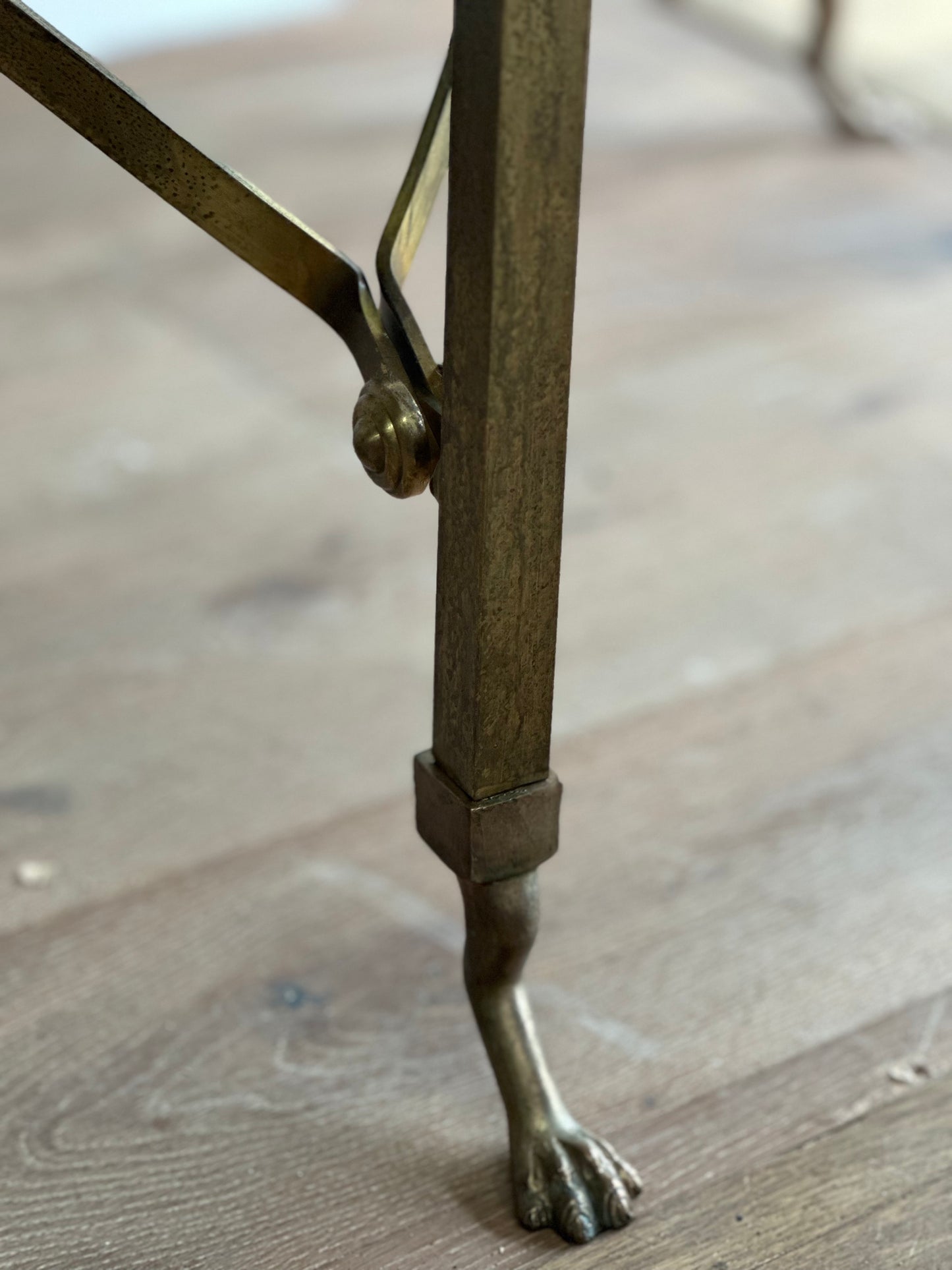 Italian Bronze And Marble Demilunes 1920s