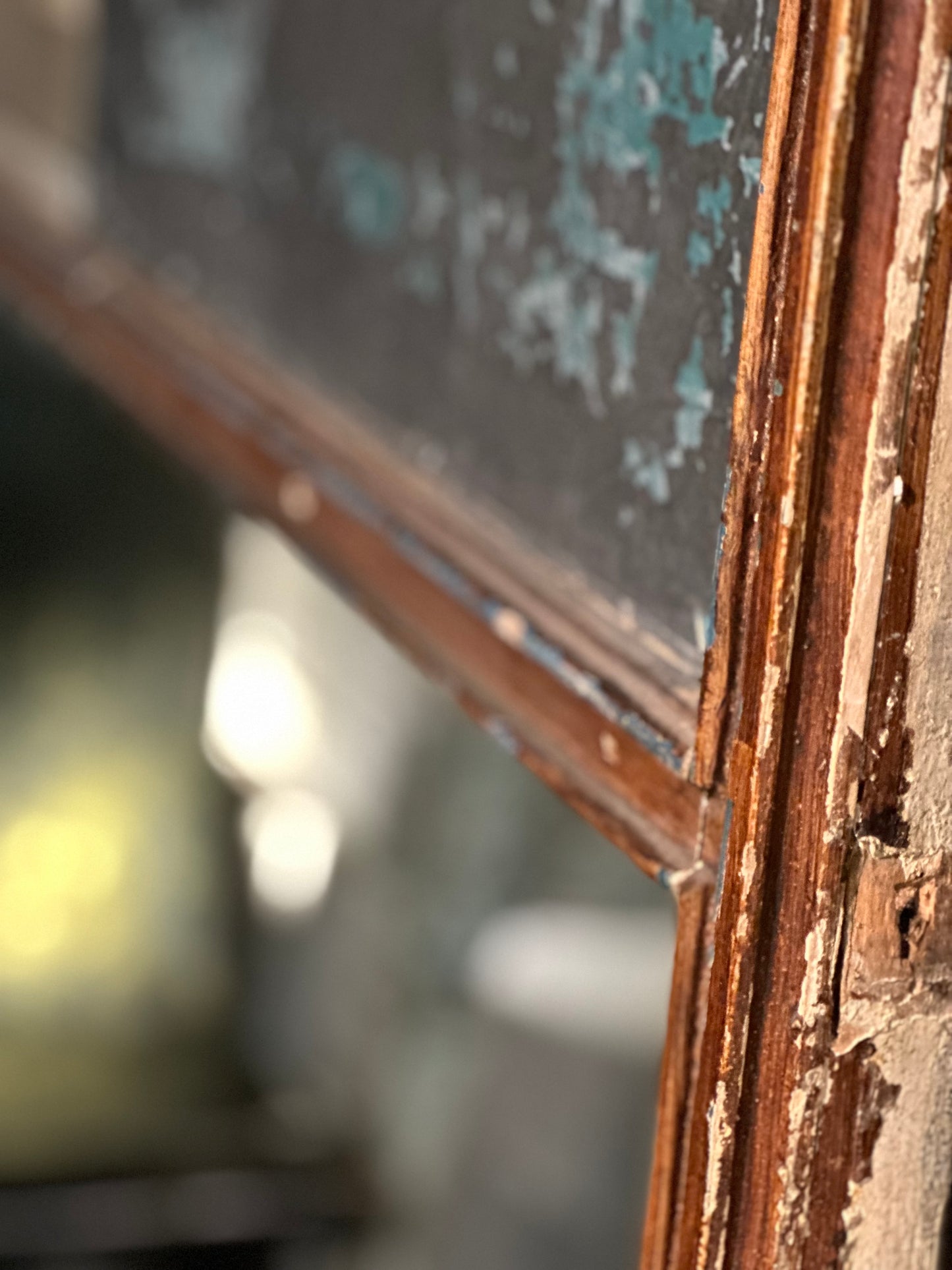 French Trumeau Wall Panel and Mirror c1800