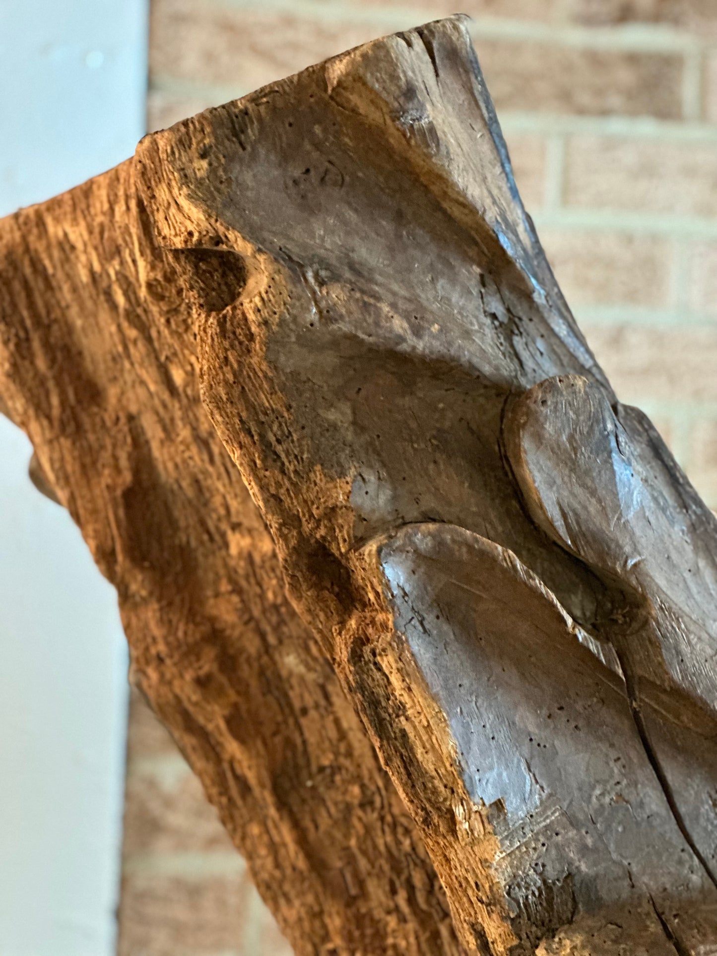 Large French Architectural Wood Carving c1860