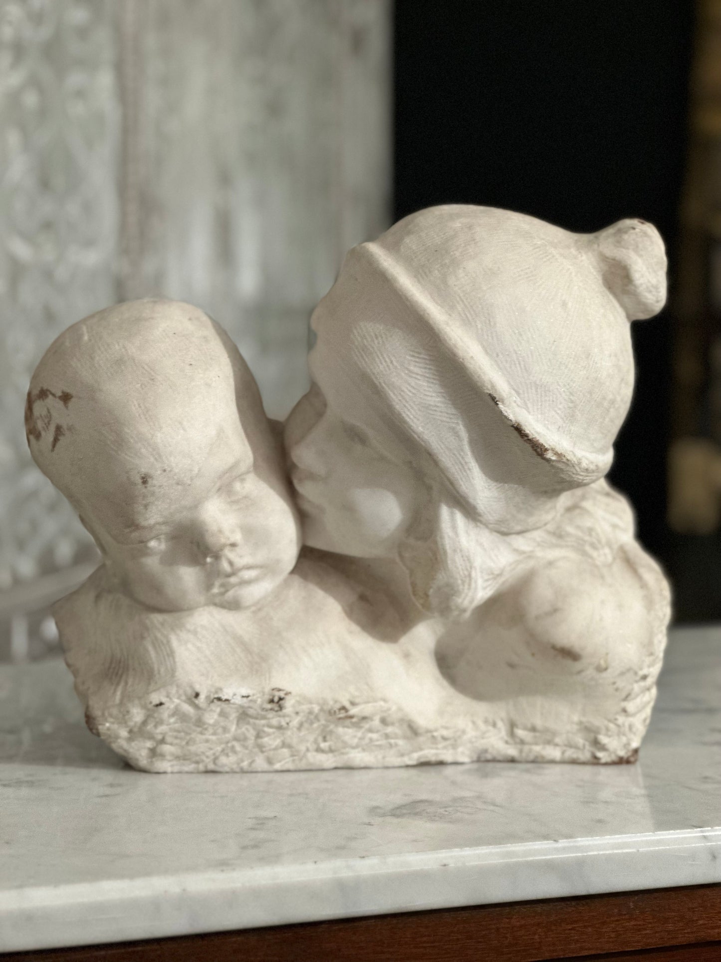 Italian Marble Bust  c1940