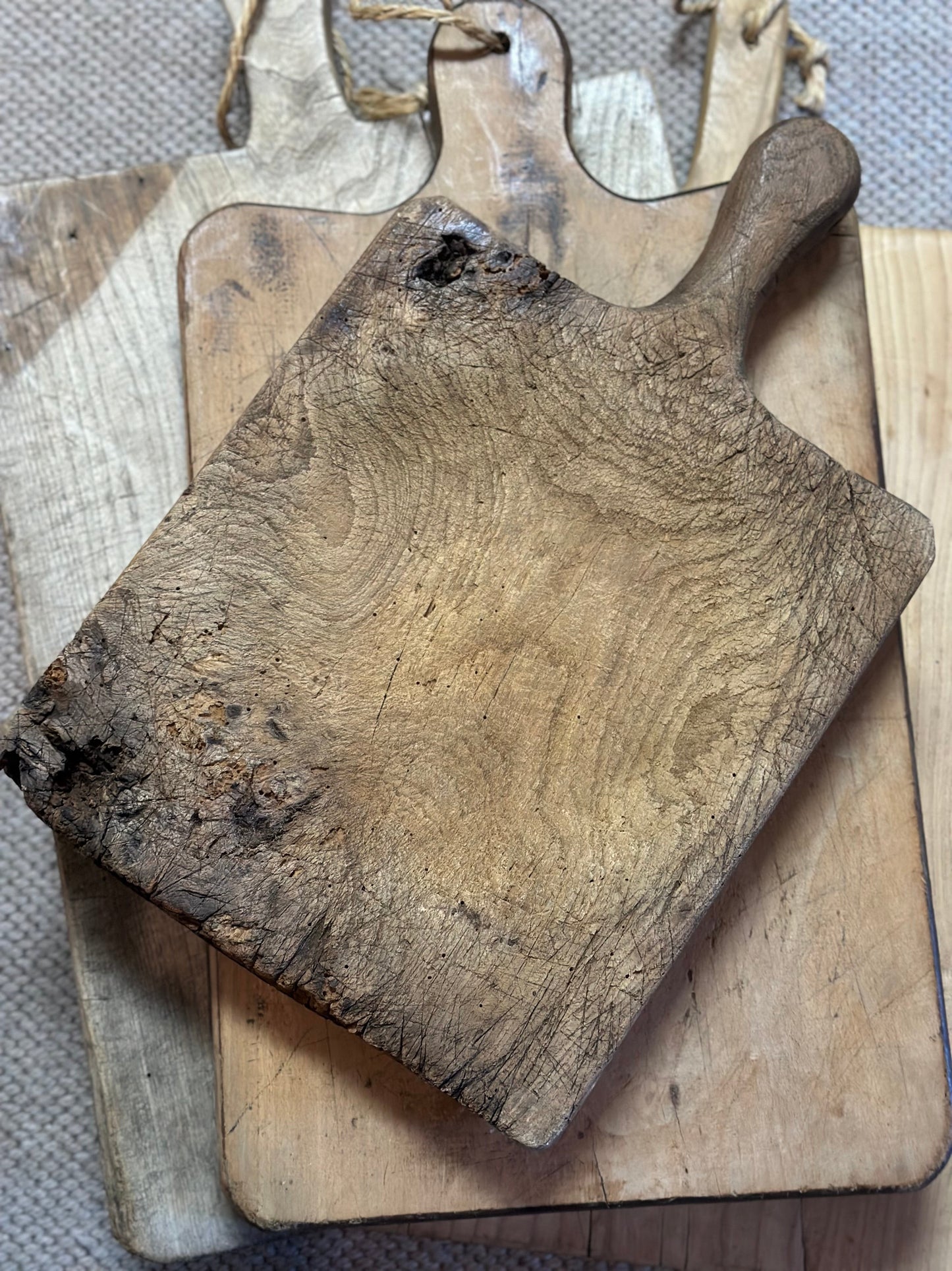 Antique Provençal Bread Board - Small