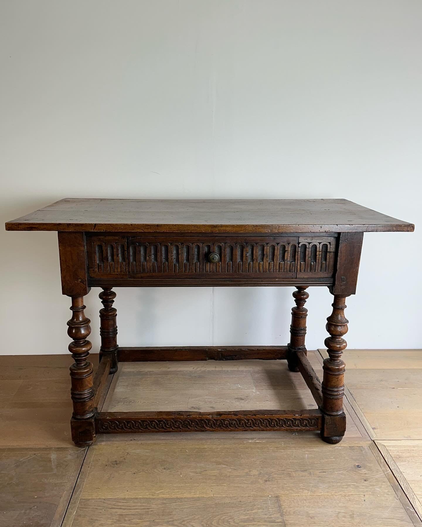 Wooden Trestle Table