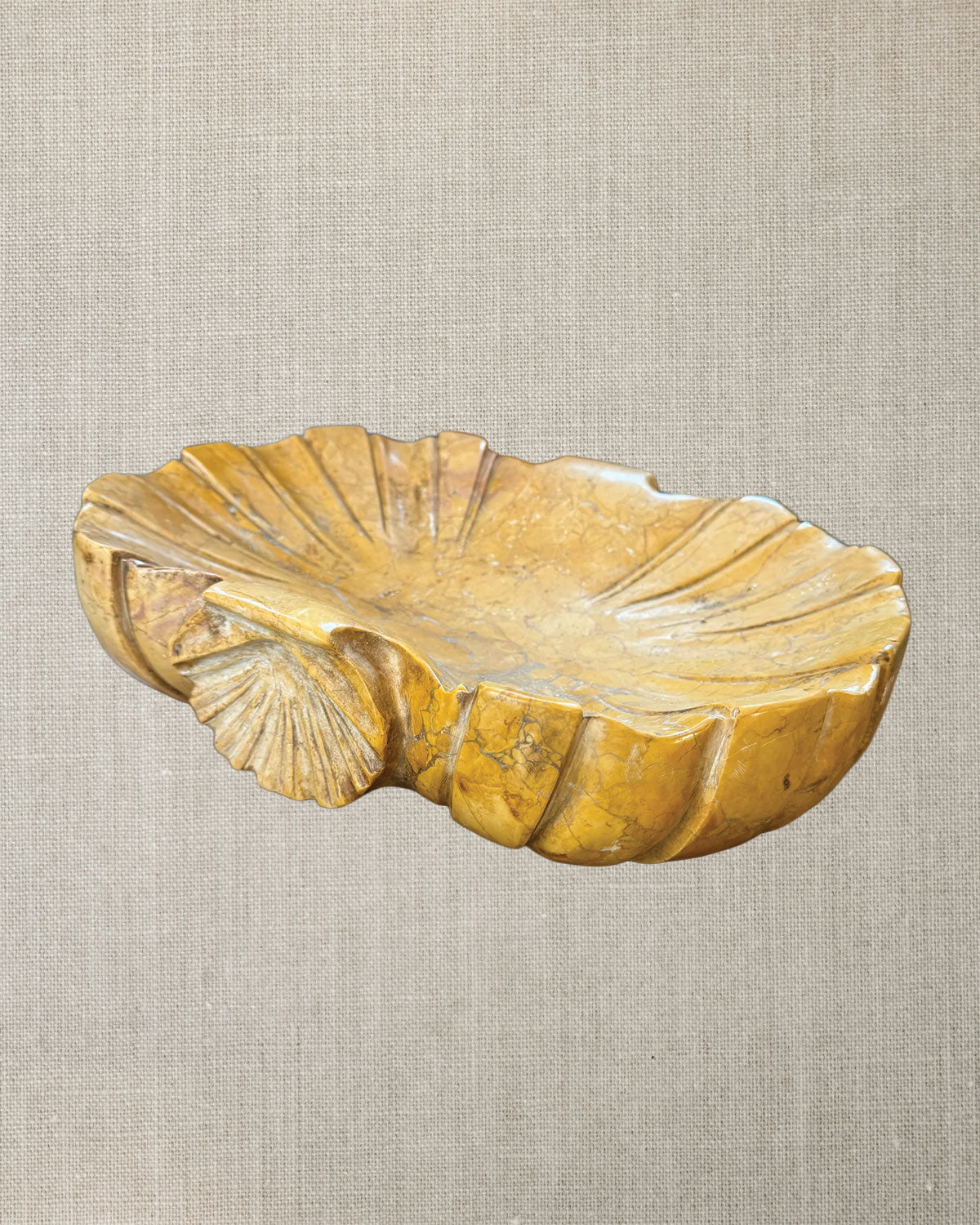 18th Century Italian Marble Font With Shell