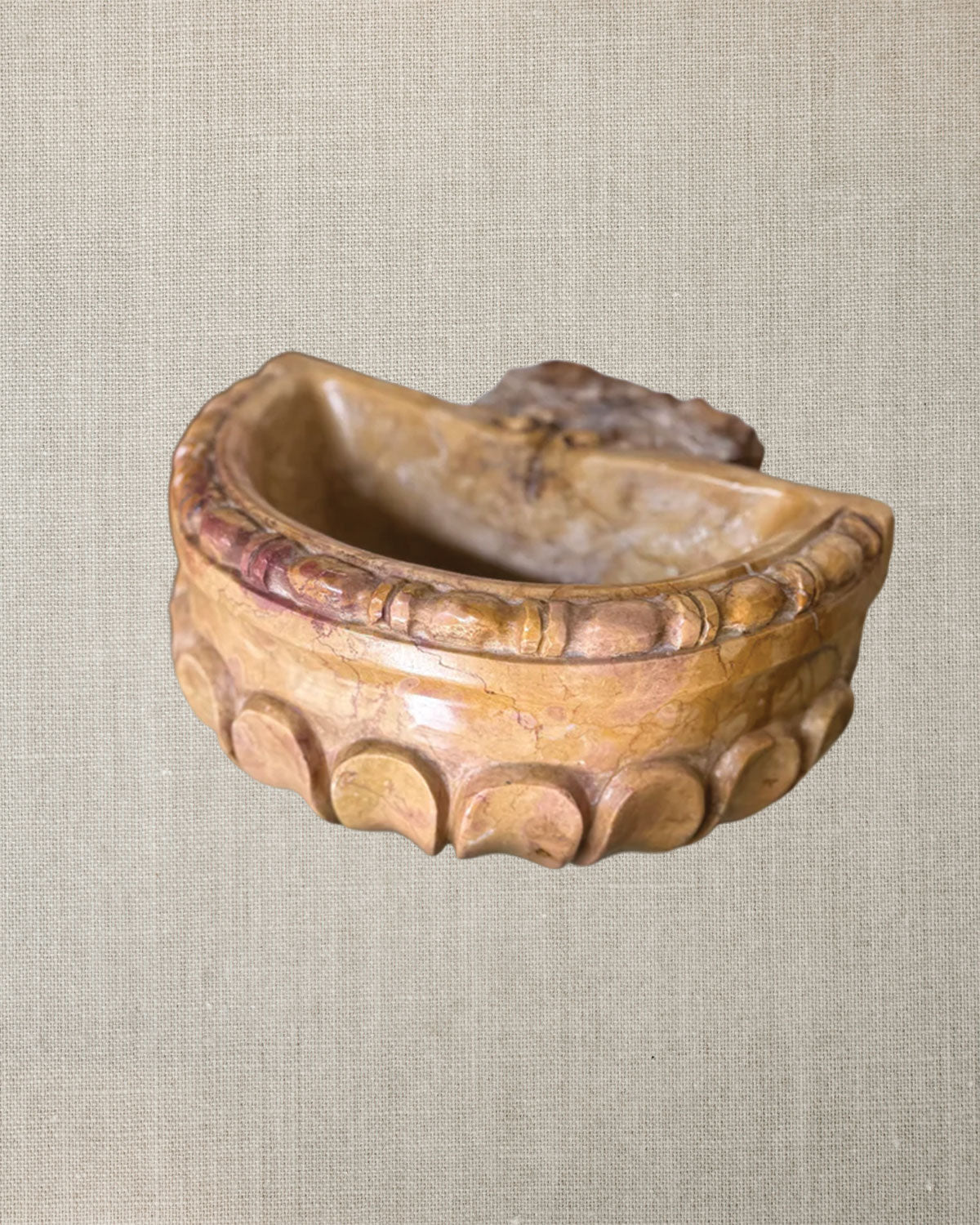 18th Century Italian Marble Font