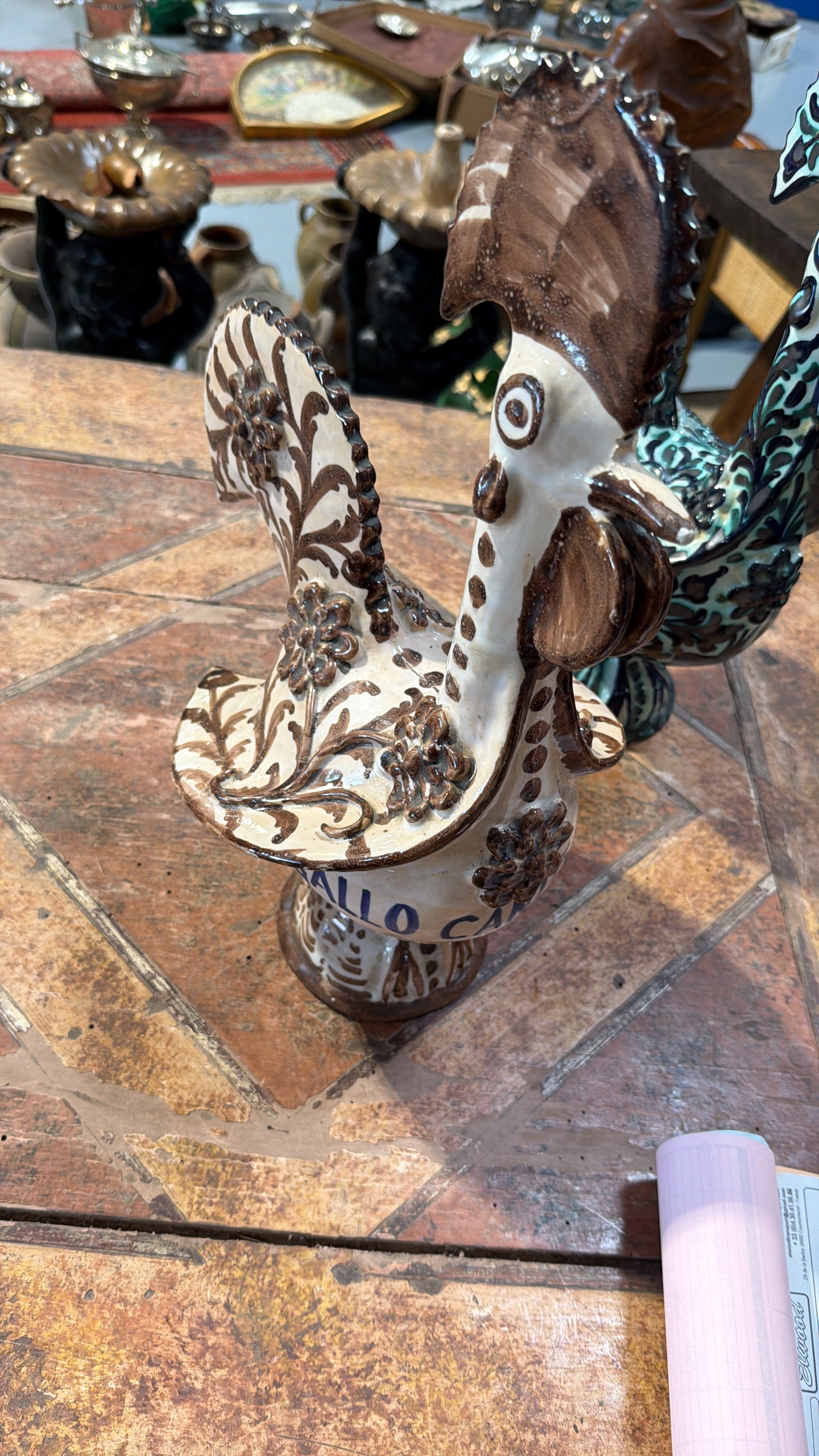 French Pottery Provencial Rooster
