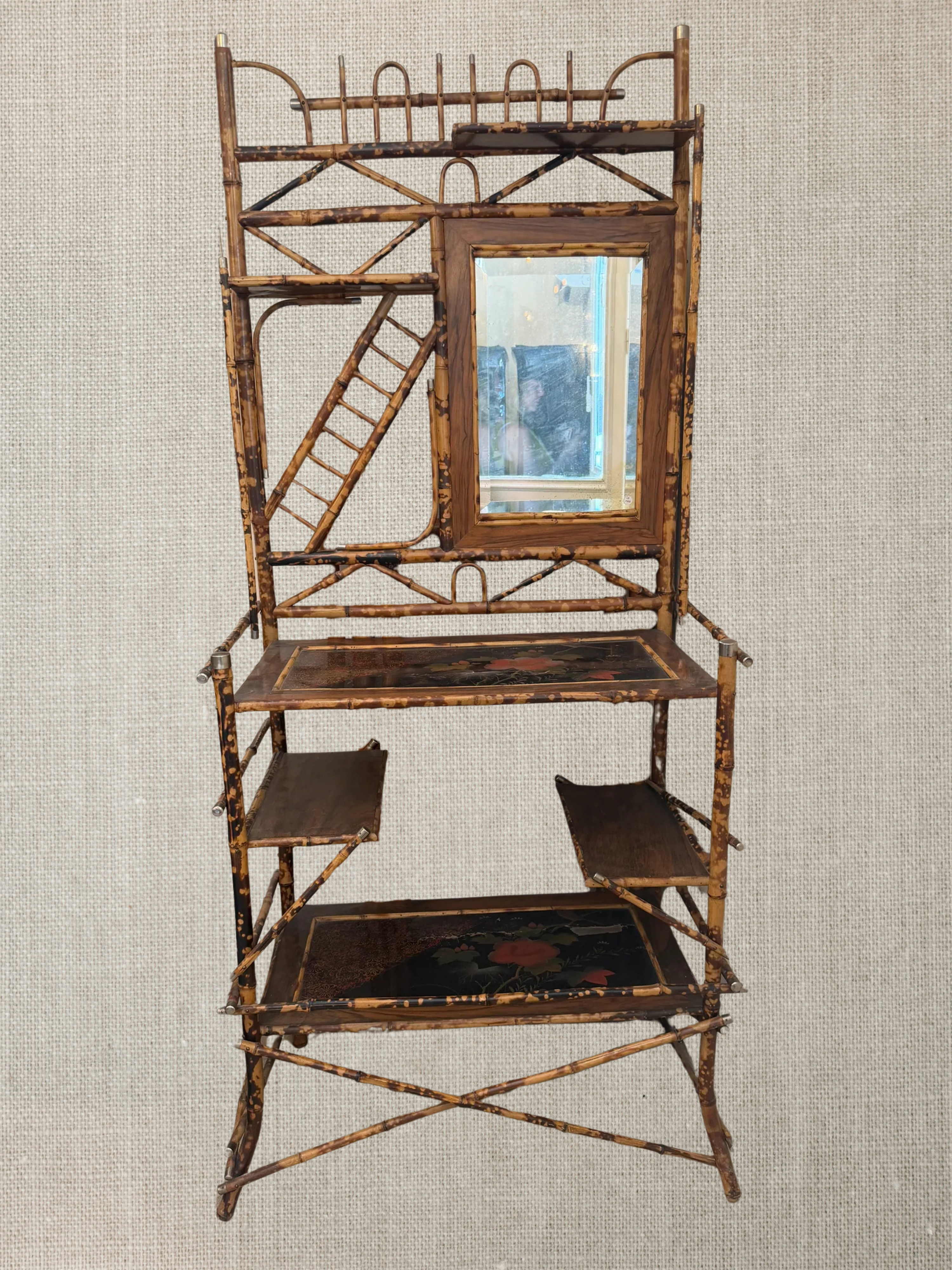 Bamboo Chinoiserie Hall Stand - Perret et Vibert Paris