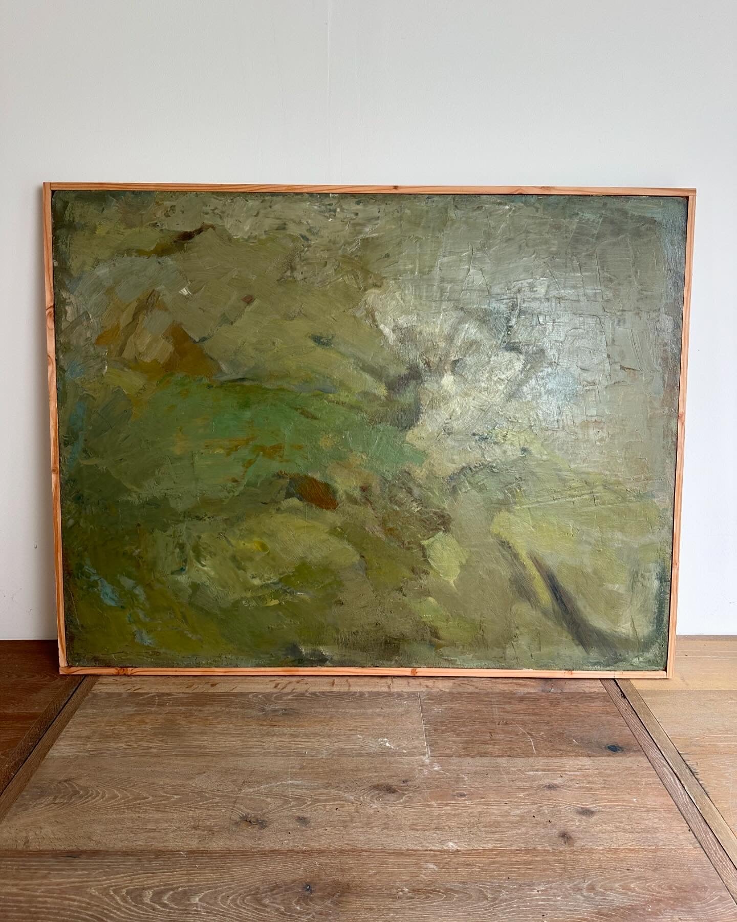 SOLD **French Oil Painting - Verde