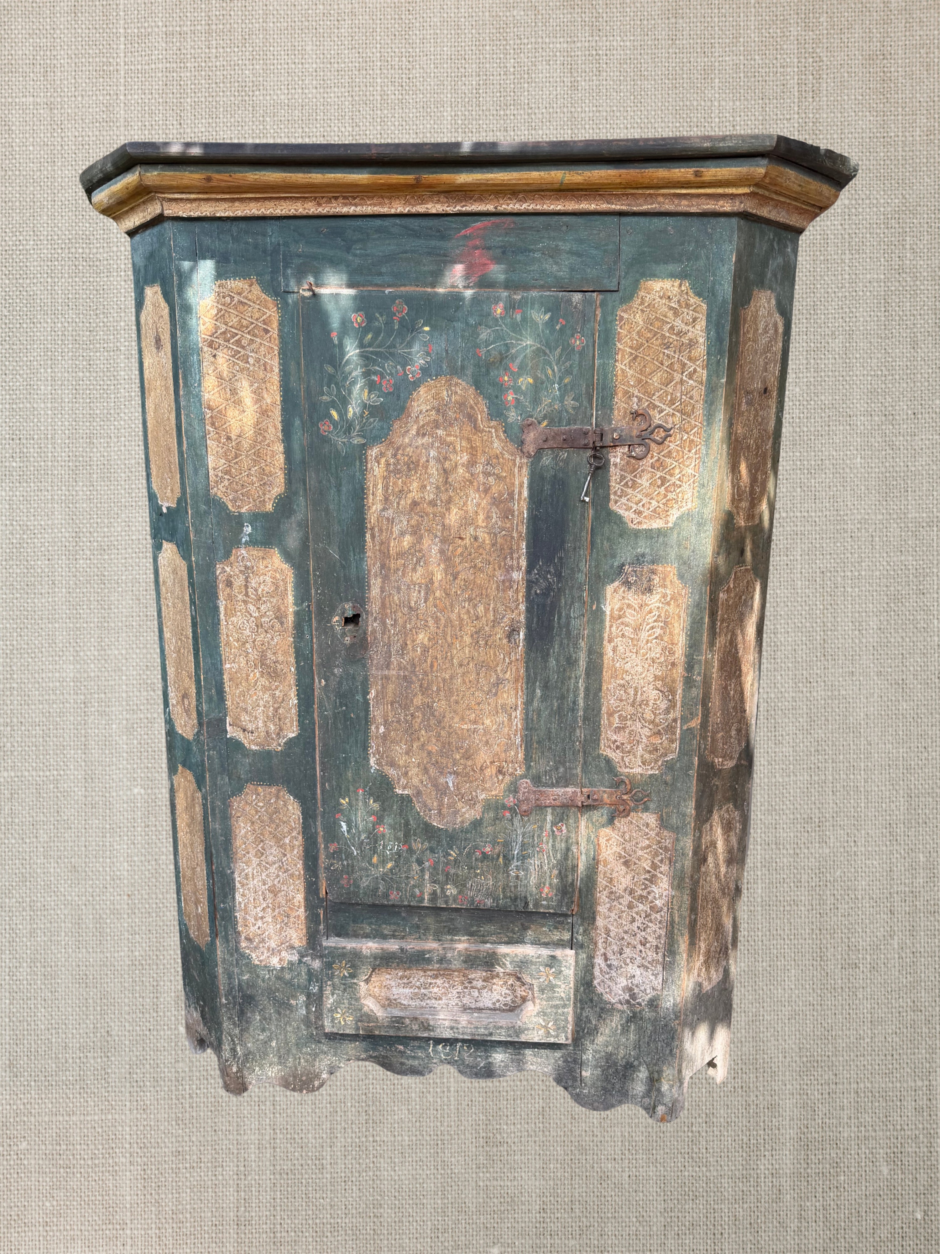 French Alps Wedding Armoire c1812