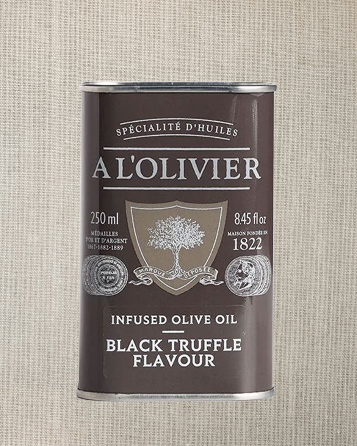 French Black Truffle Olive Oil Tin