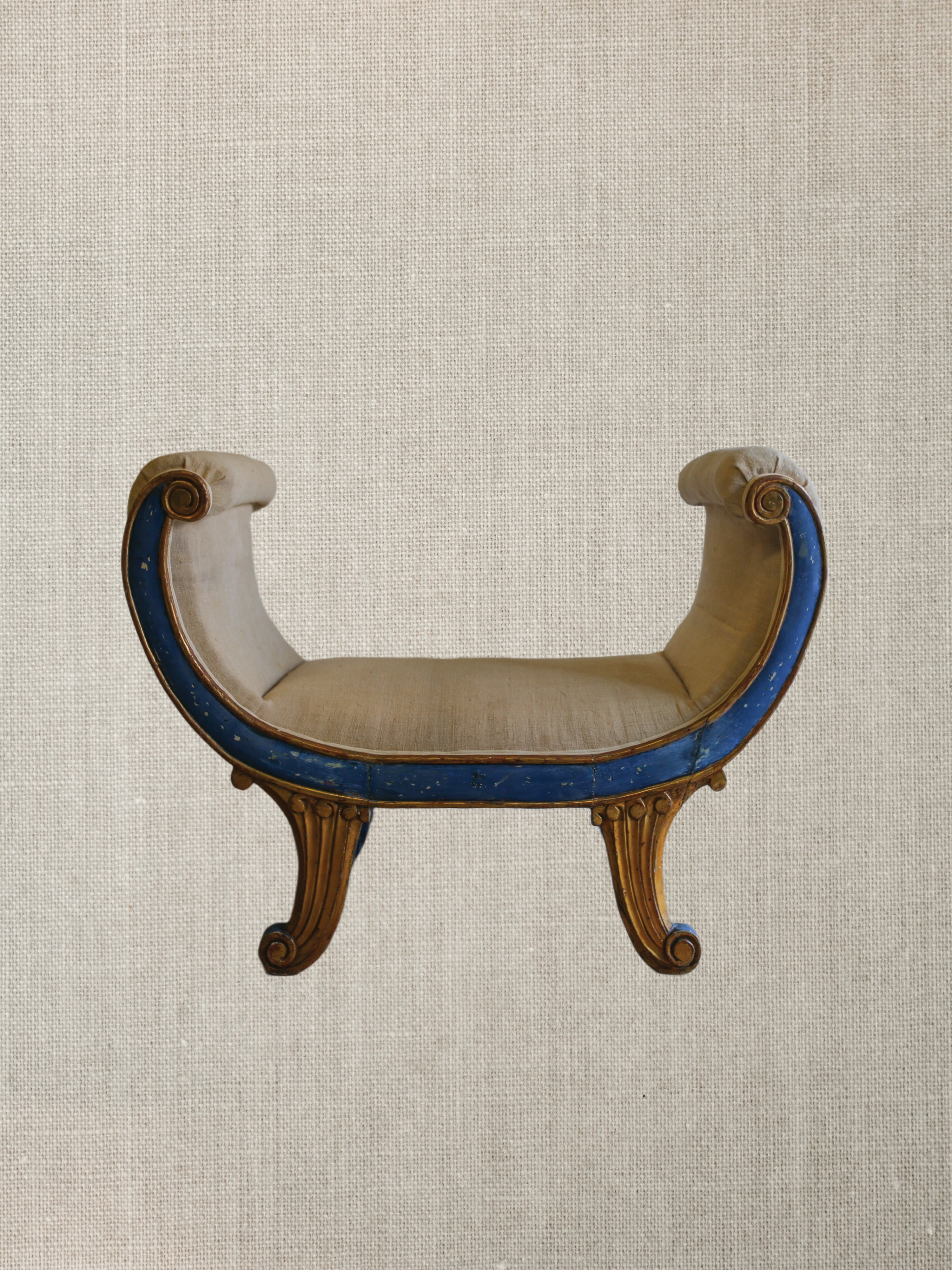 French Curule Bench 1925