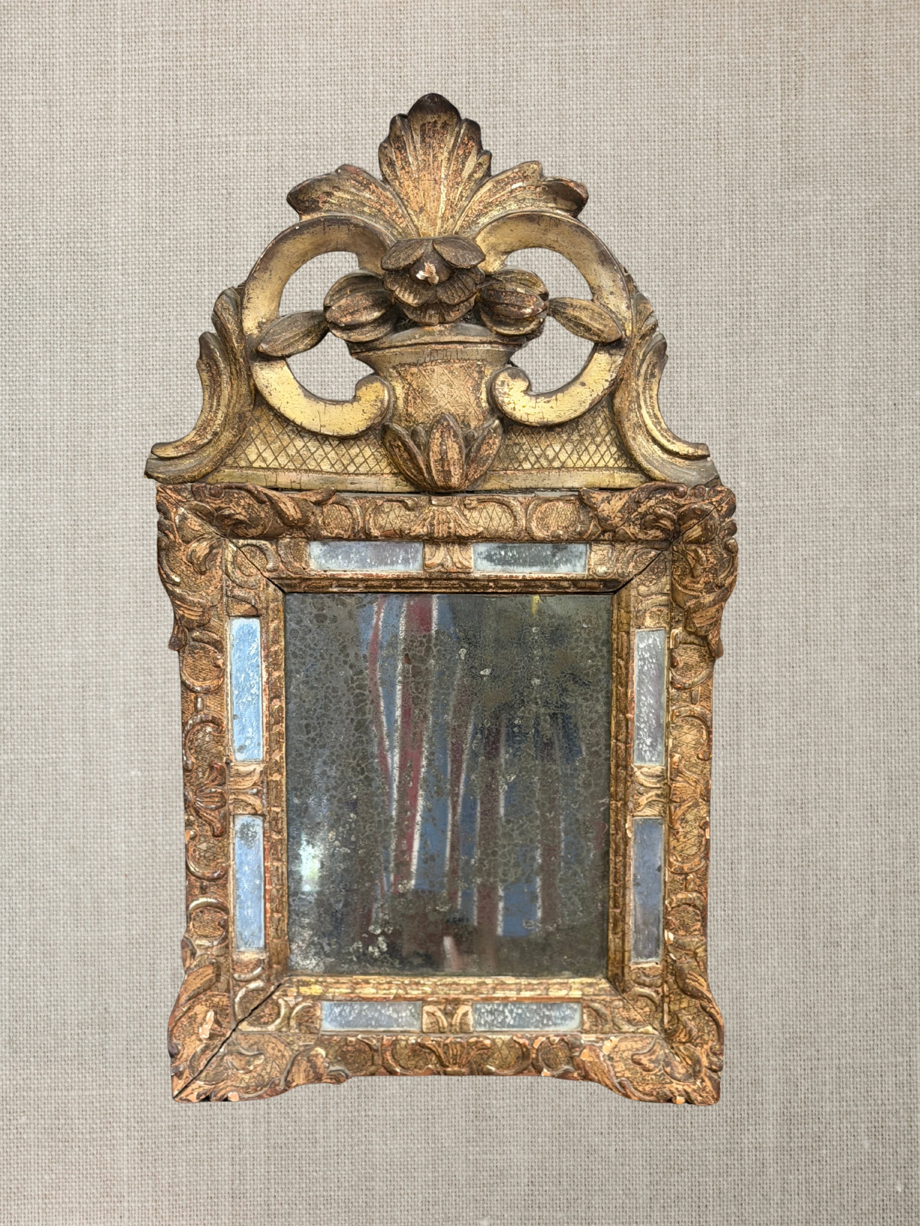 French Gilt Mirror c1840
