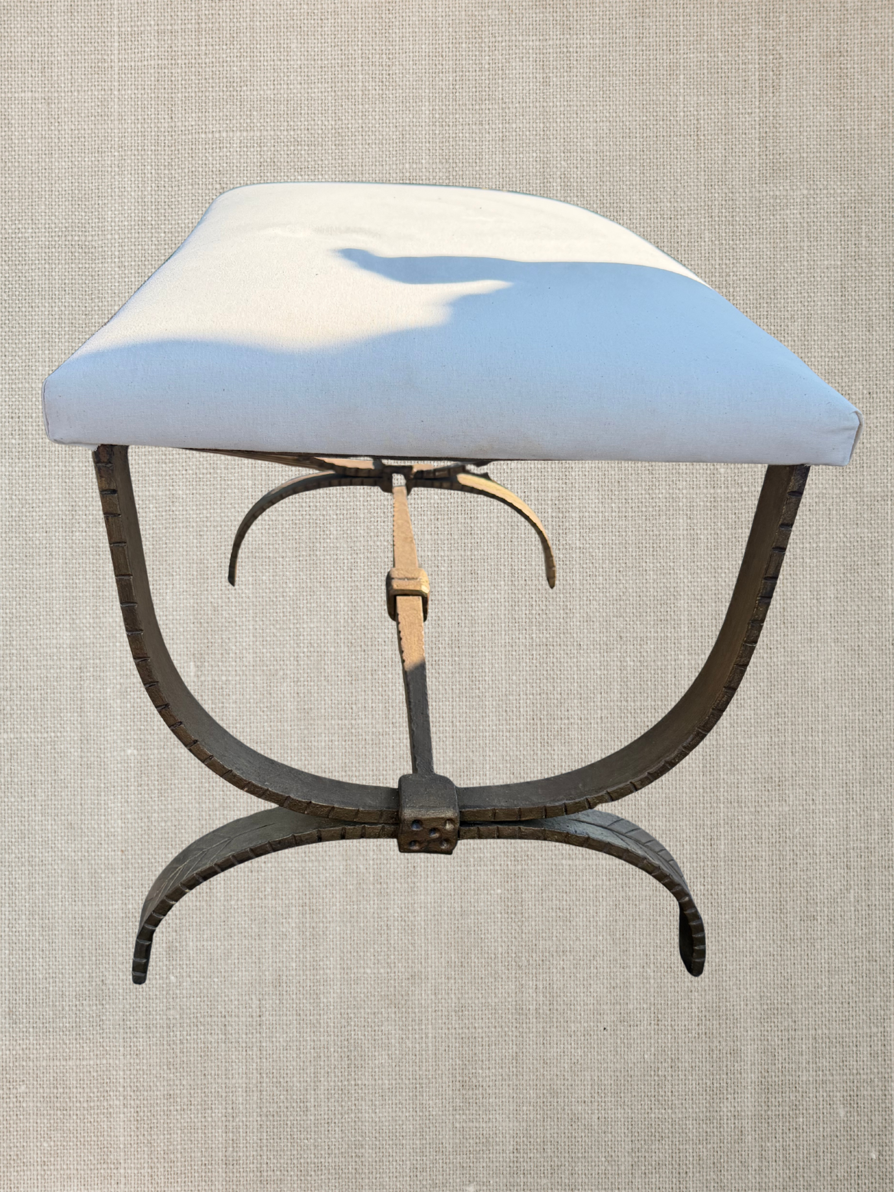 French Metal Bench