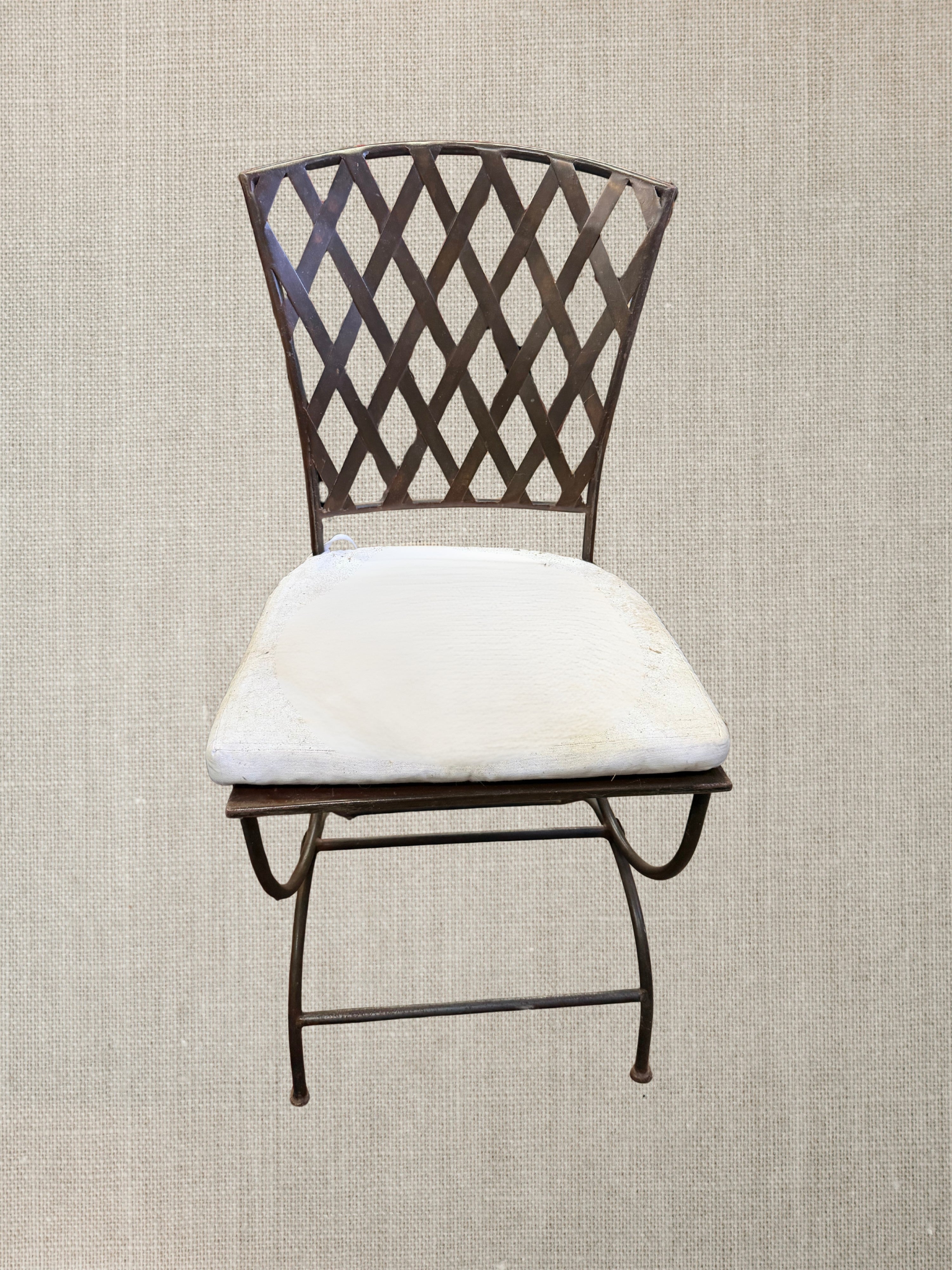 French Metal Chairs - Set of 4