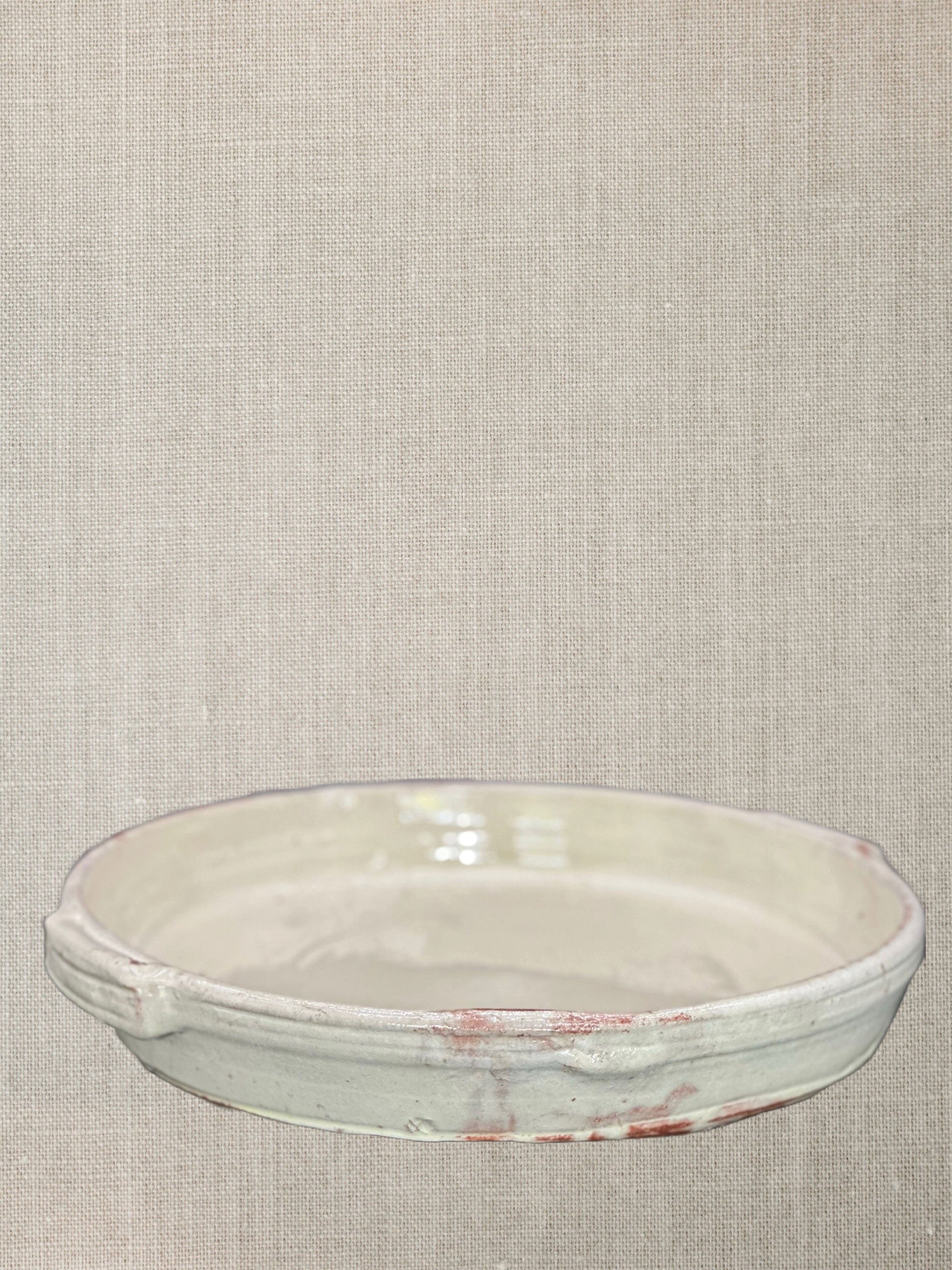 French Pottery Cream   - Plat a Gratin XLarge