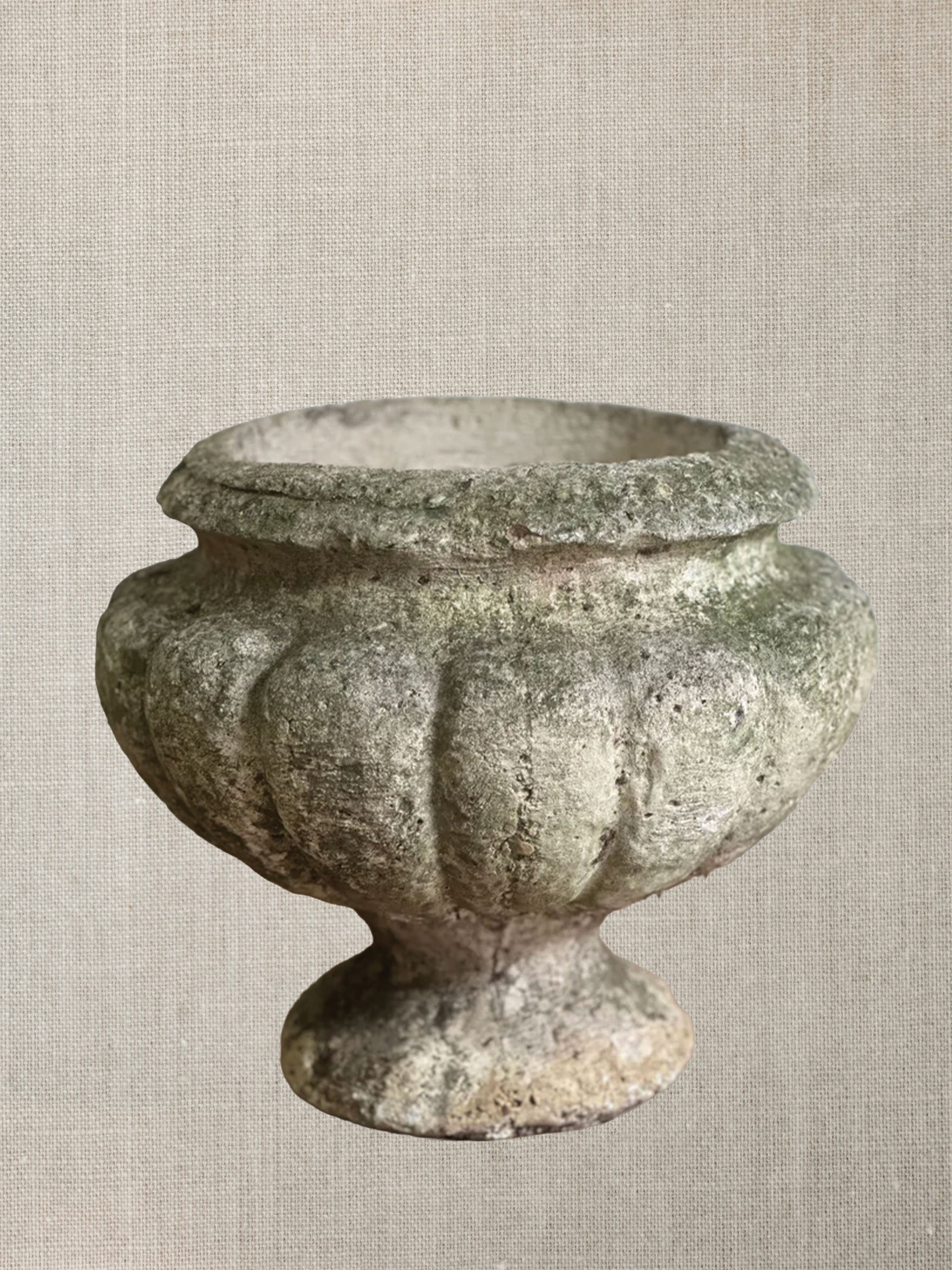 French Stone Outdoor Pots - 1950s