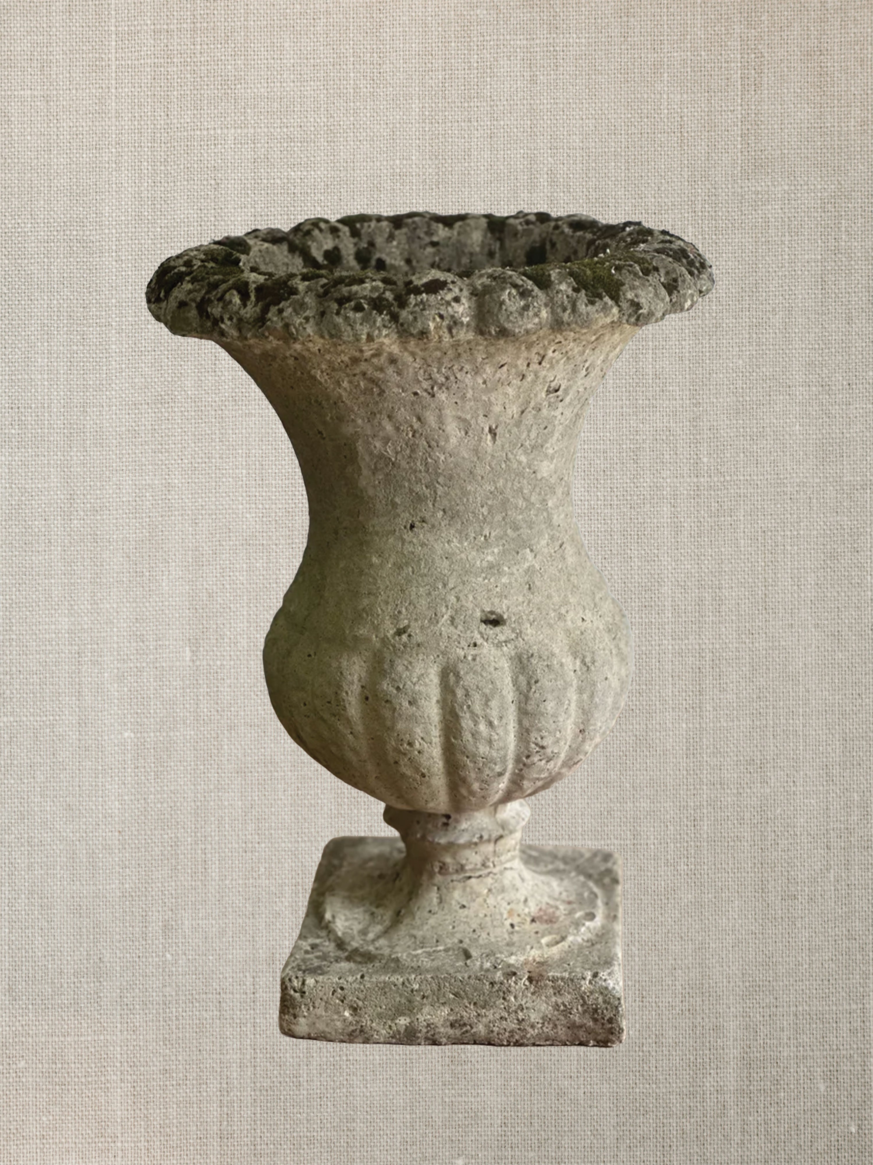 French Stone Tall Pot c1950