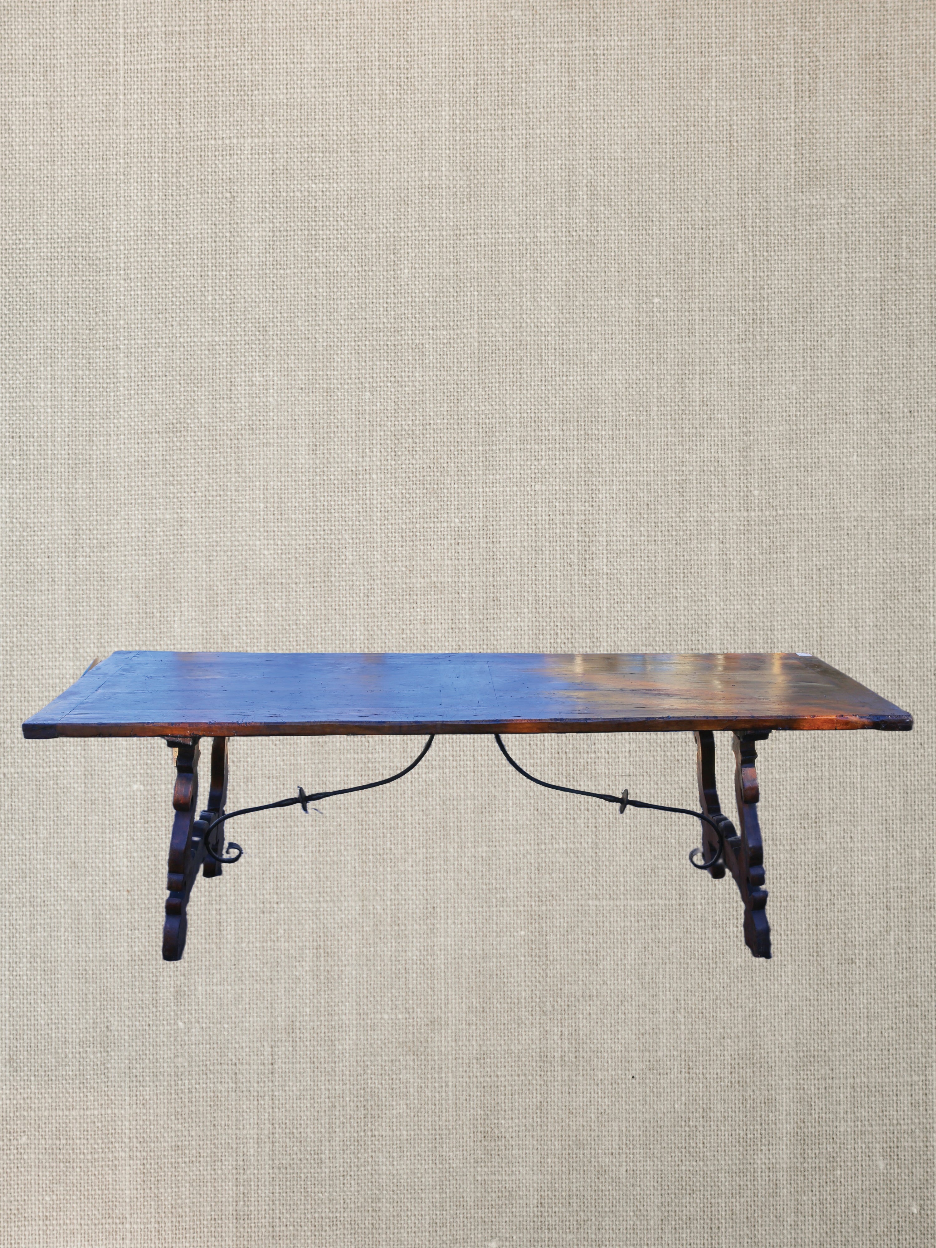 French Walnut Farm Table