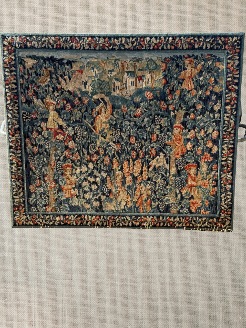 French Needlepoint Tapestry c1886