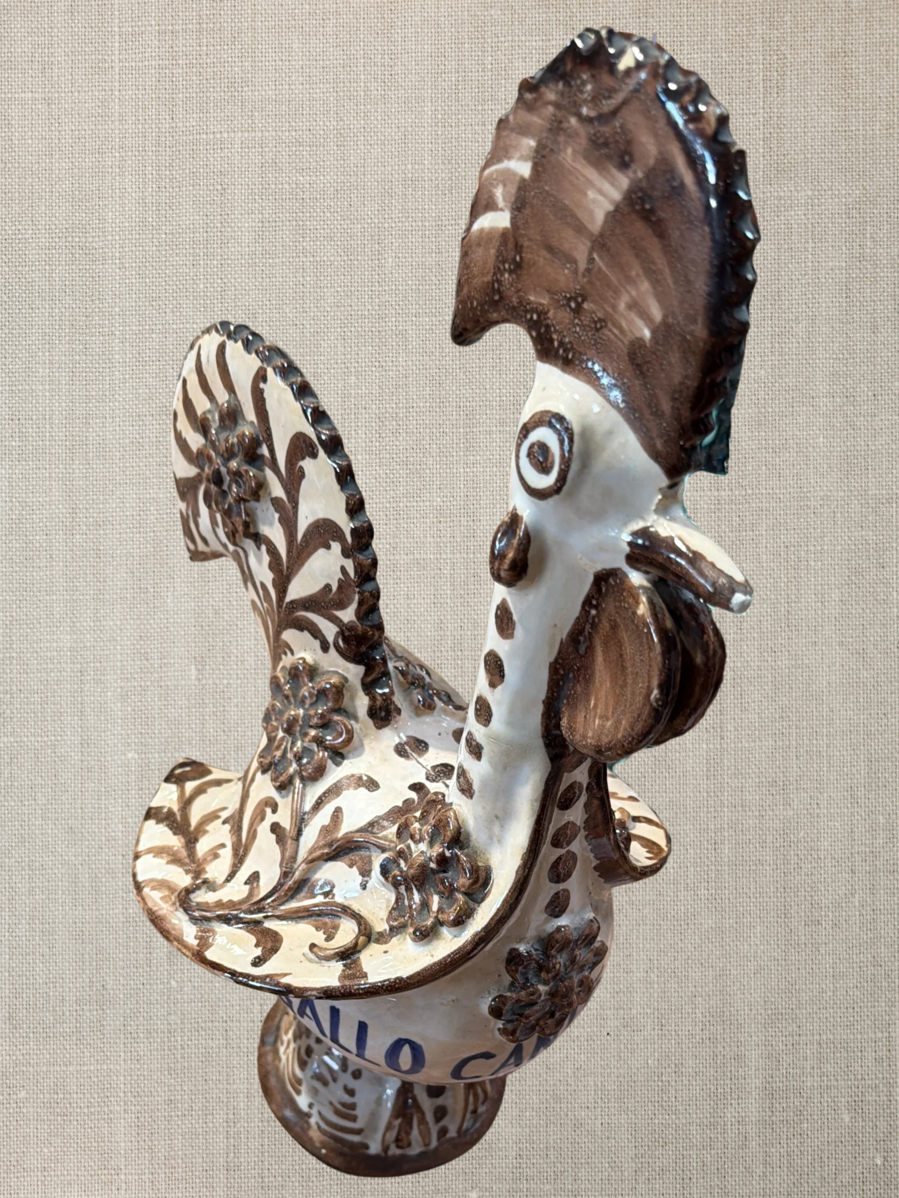 French Pottery Provençal Rooster