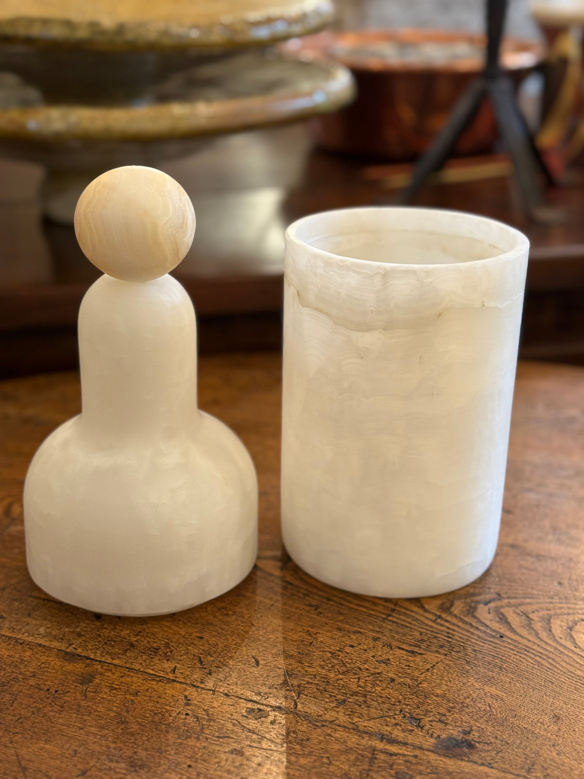 Italian Wine Cooler - White Onyx