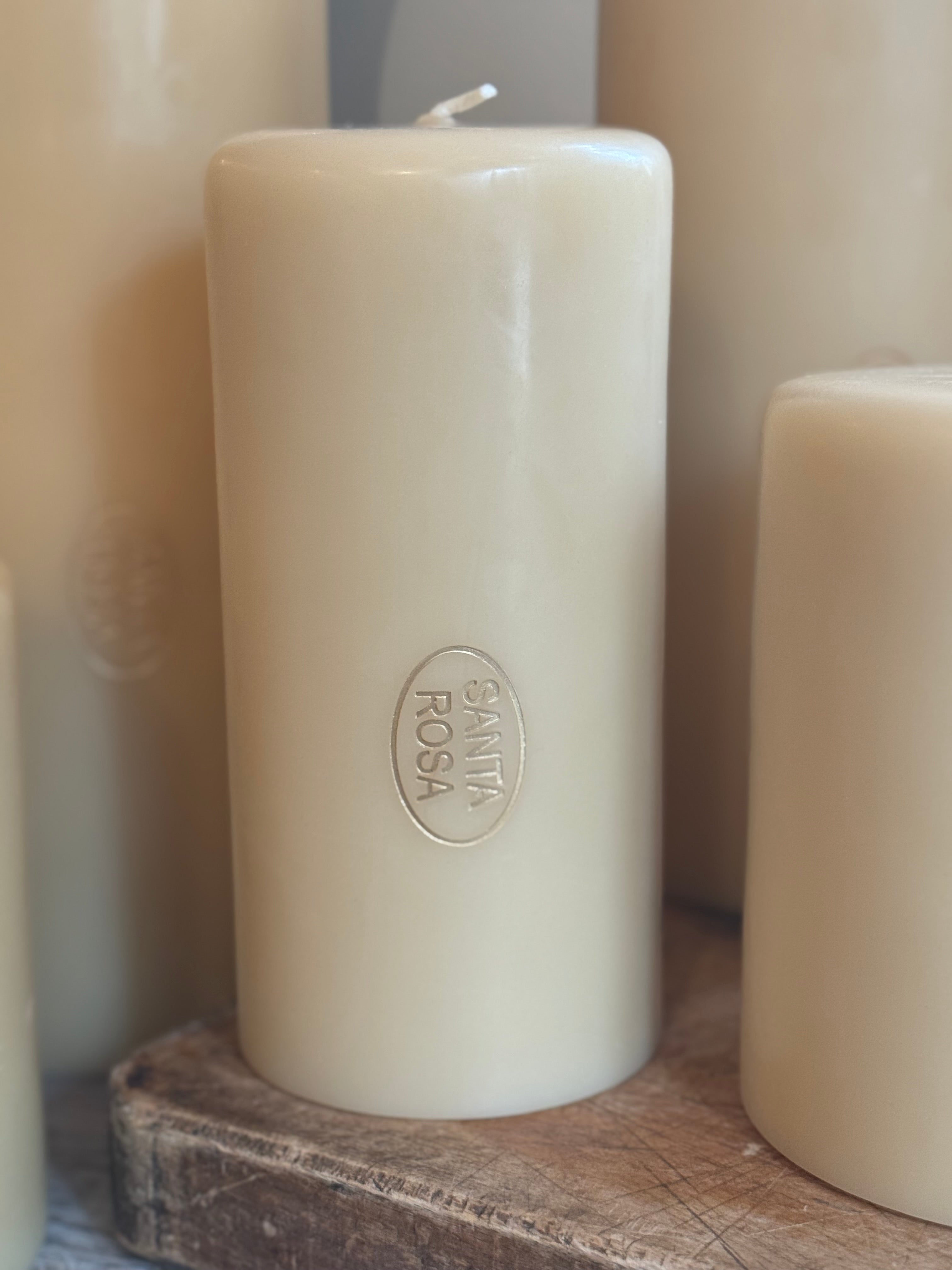 San Miguel Church Candle 4 X 8