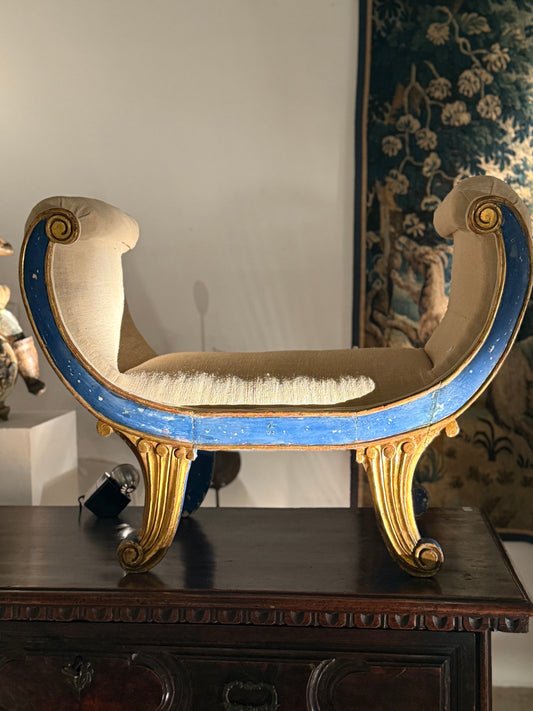 French Curule Bench 1925