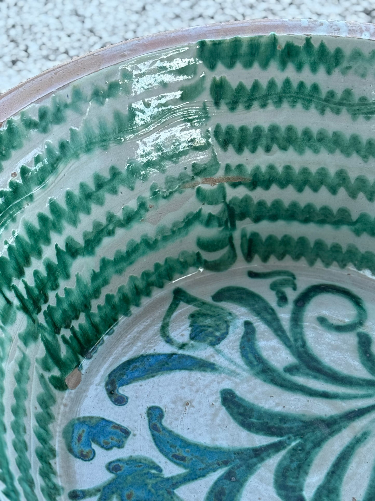 Spanish Pottery Bowl