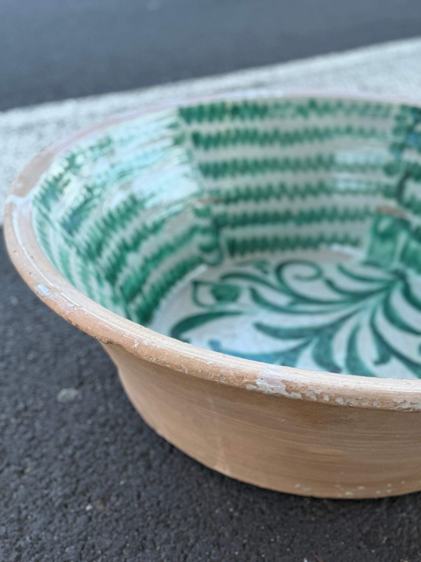 Spanish Pottery Bowl