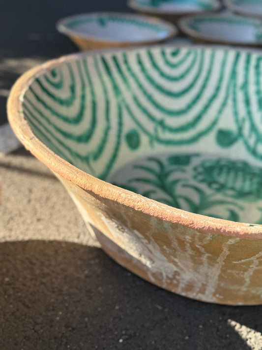 Spanish Pottery Bowl
