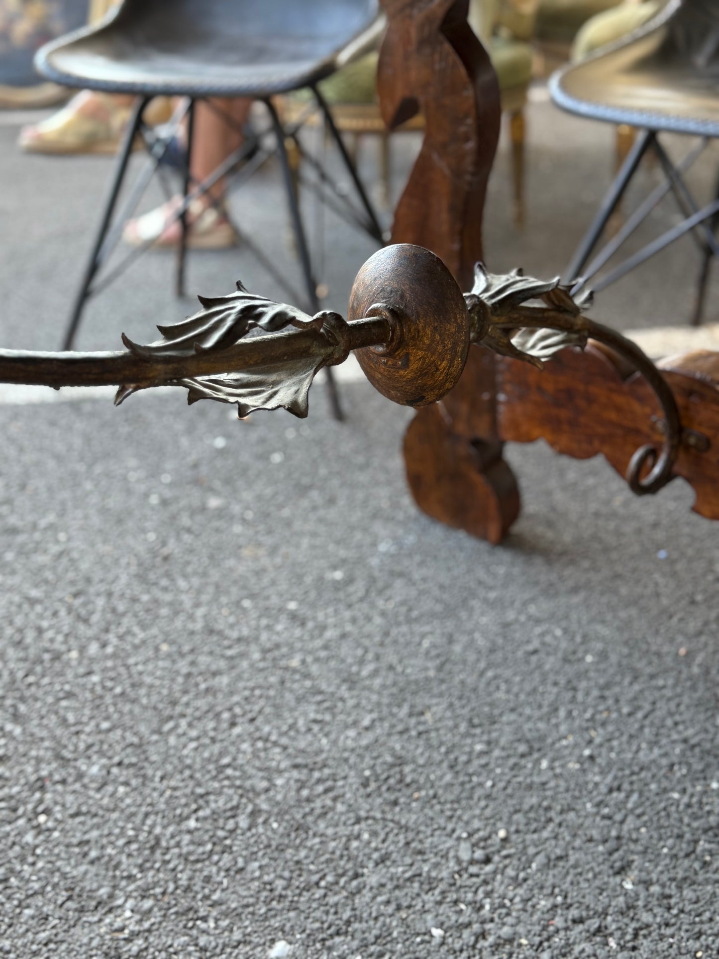 French Walnut Refrectory Table - 19th Century