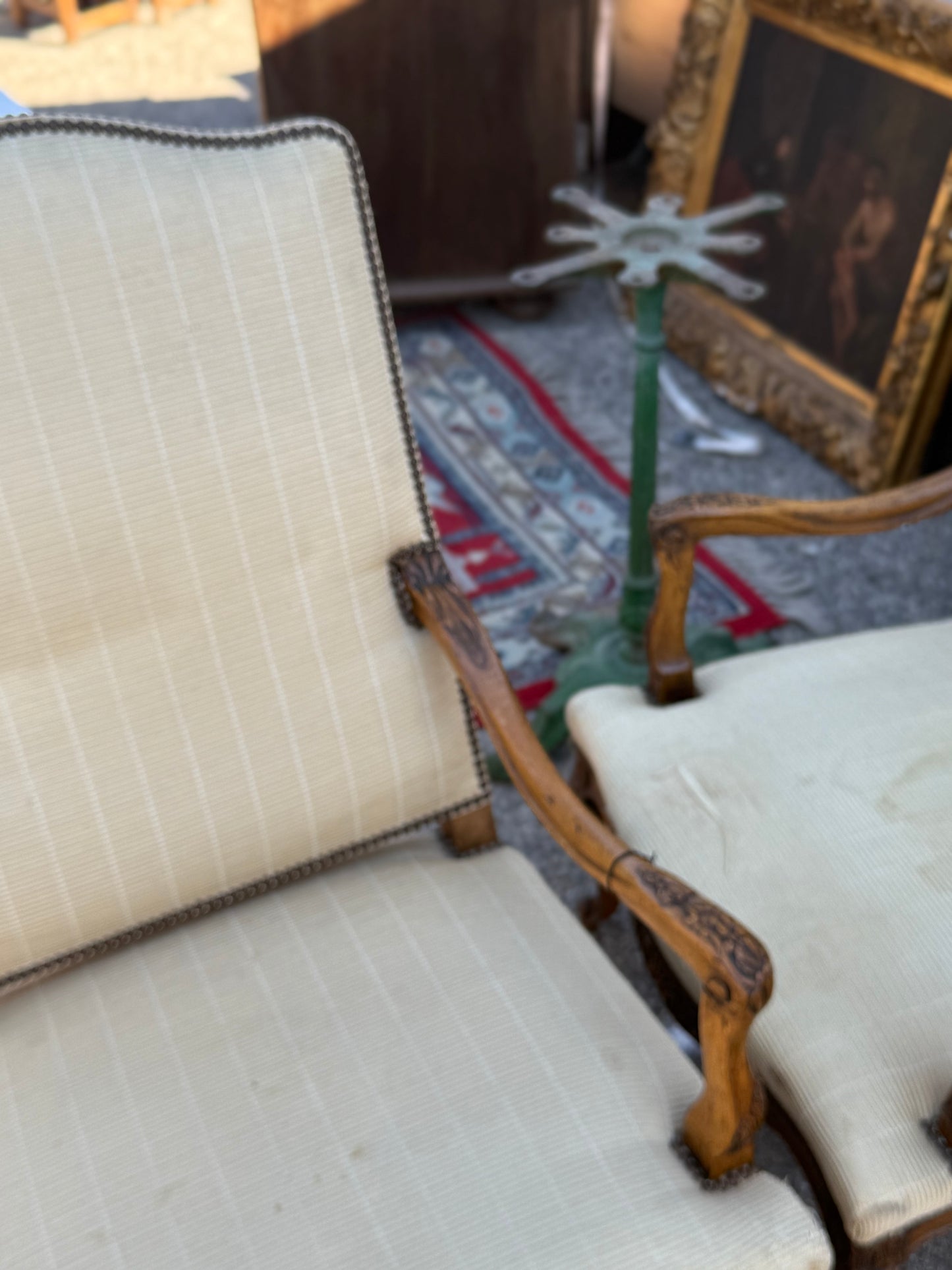 French Fauteuil Chair - 19th Century