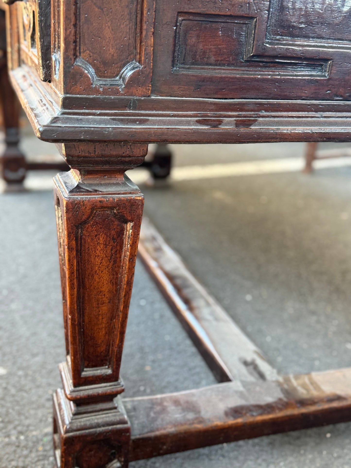 French Walnut Desk - 19th Century