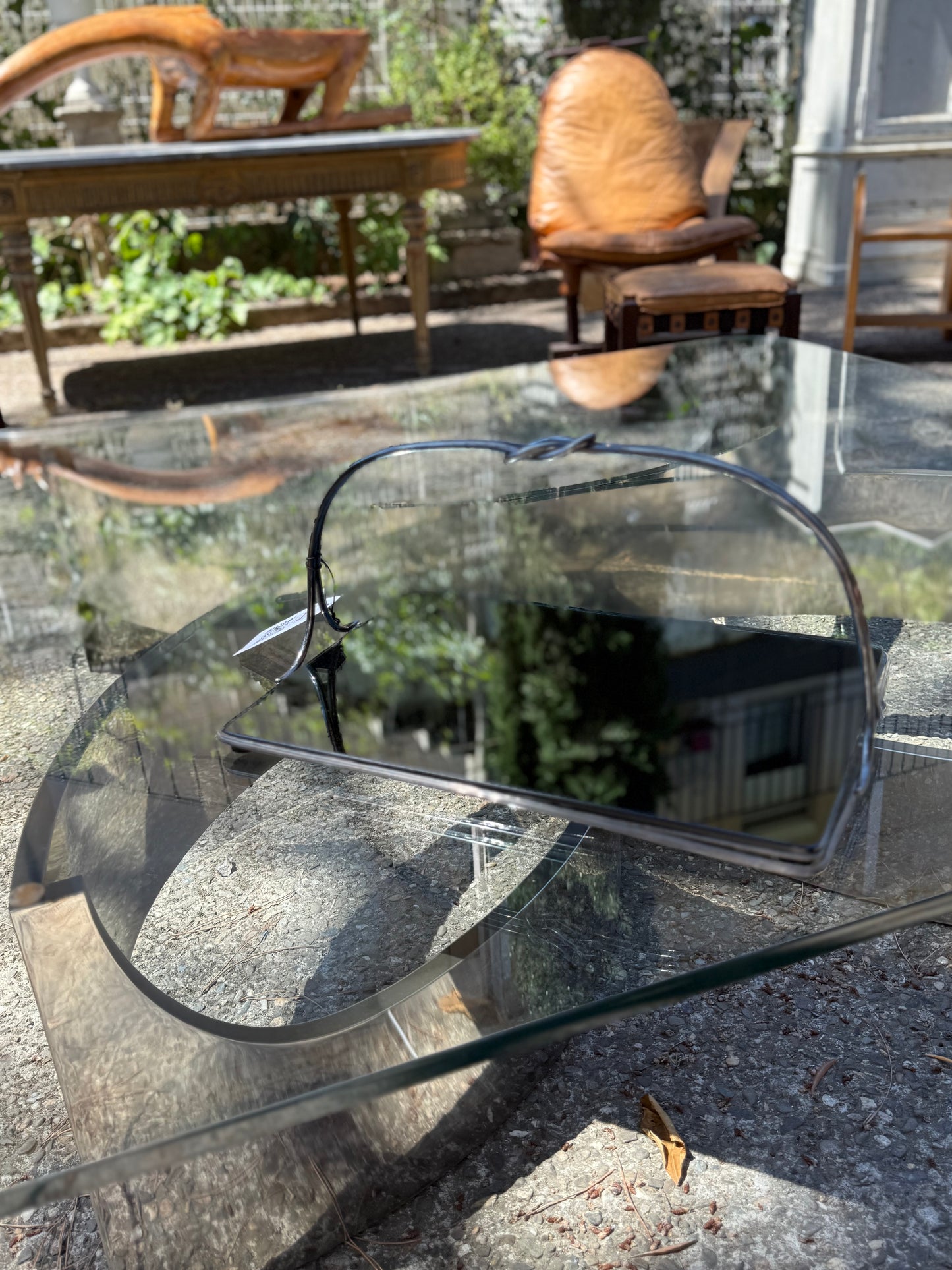 Knot French Tray - Midcentury