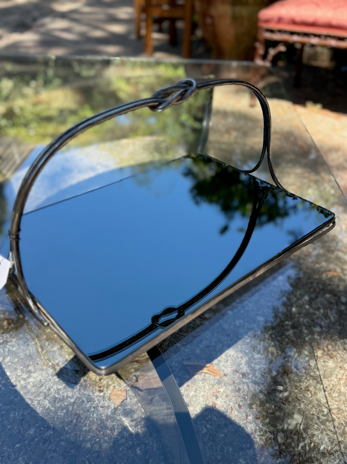 Knot French Tray - Midcentury