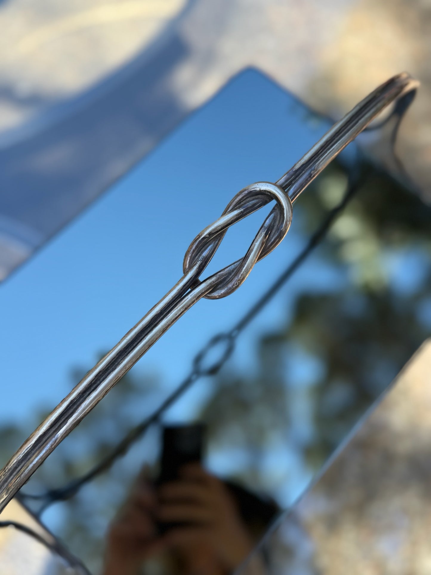 Knot French Tray - Midcentury