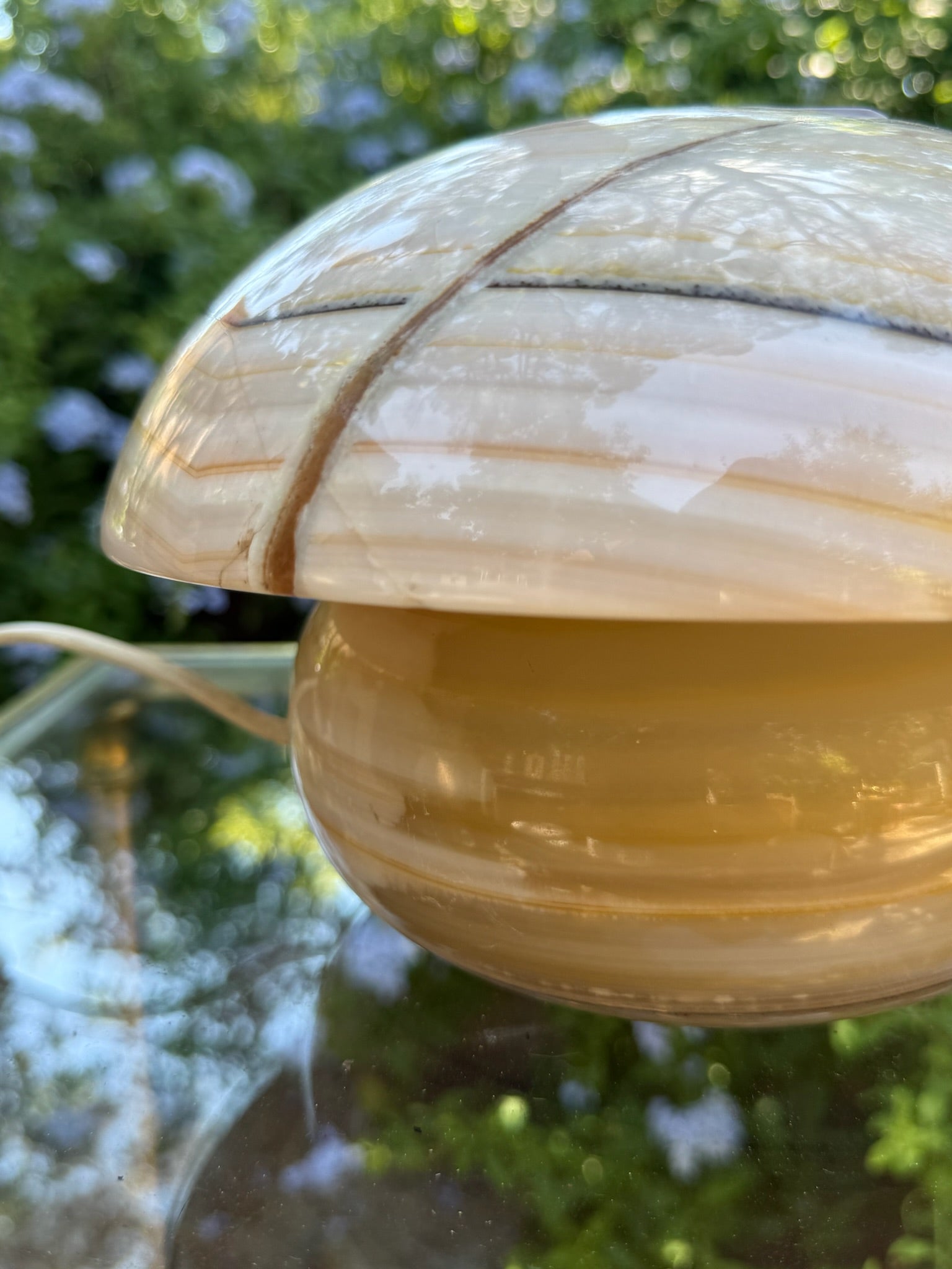 Midcentury Onyx Lamp